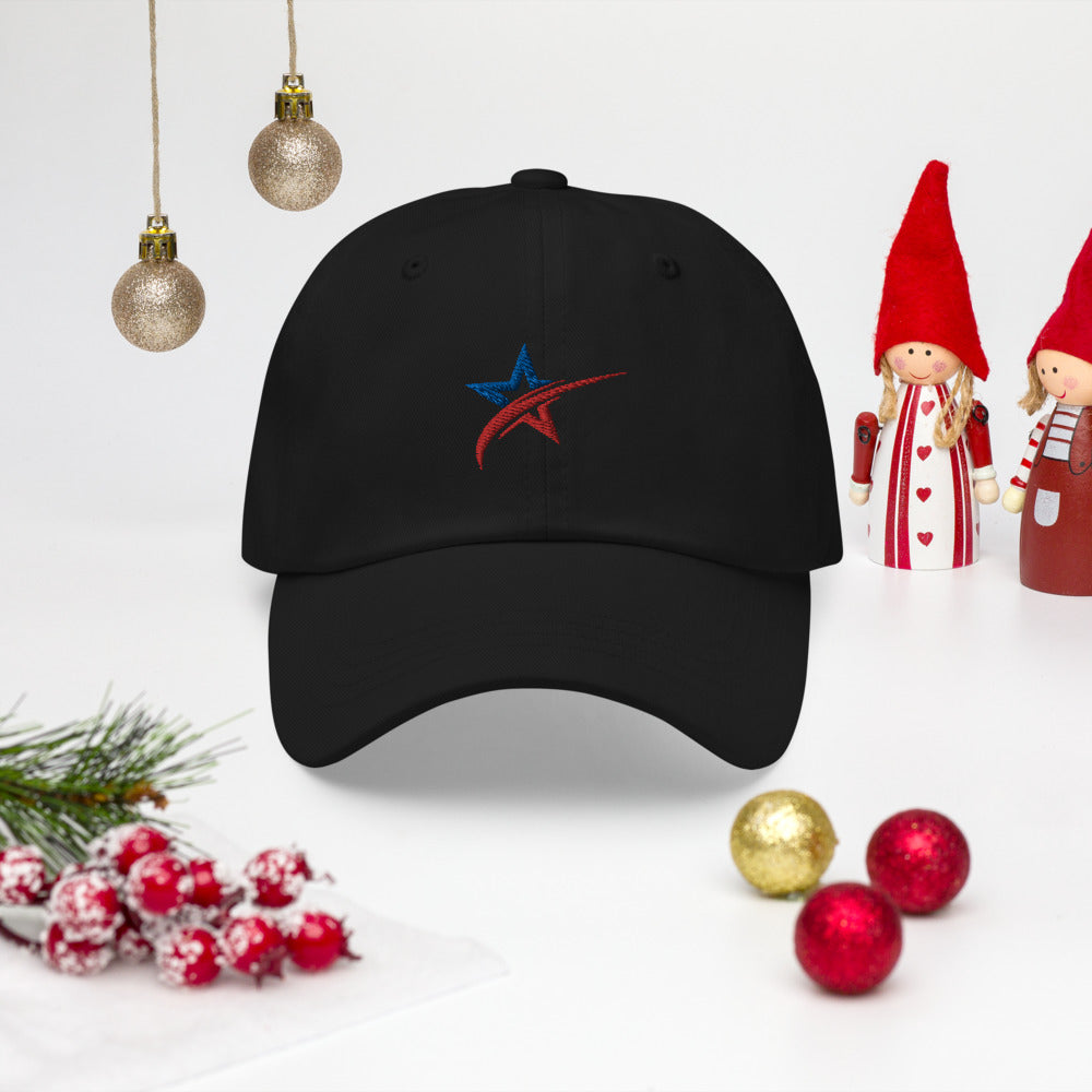 Star Spangled Embroidered Cap Dad hat