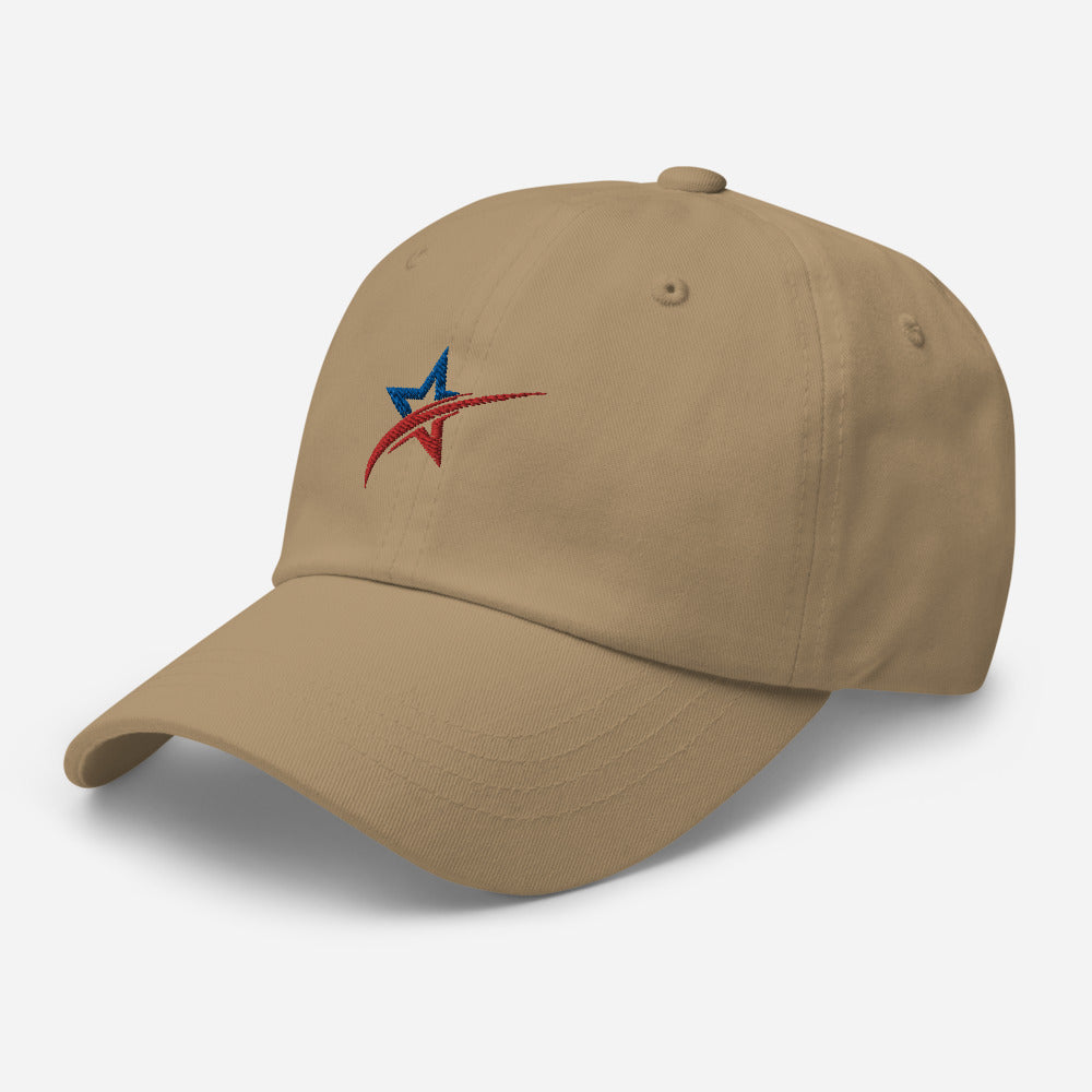 Star Spangled Embroidered Cap Dad hat