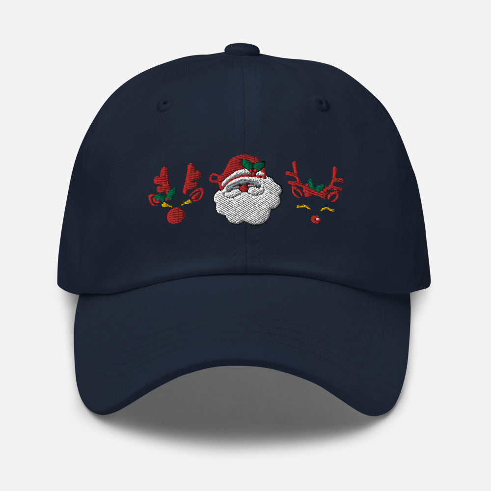 Santa Claus Embroidered Cap