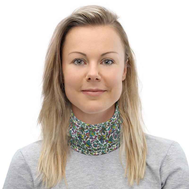 Floral Bouquet Neck Gaiter Mask