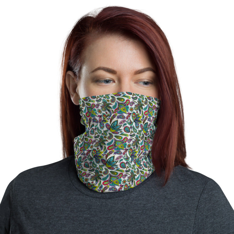 Floral Bouquet Neck Gaiter Mask