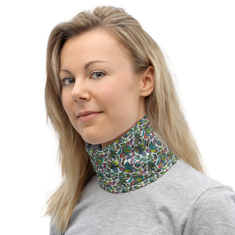 Floral Bouquet Neck Gaiter Mask