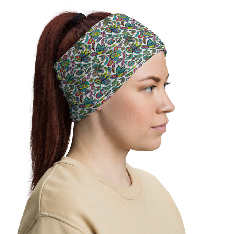 Floral Bouquet Neck Gaiter Mask