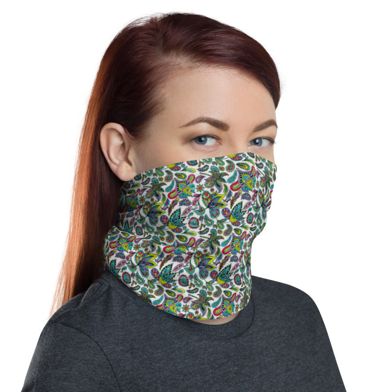 Floral Bouquet Neck Gaiter Mask