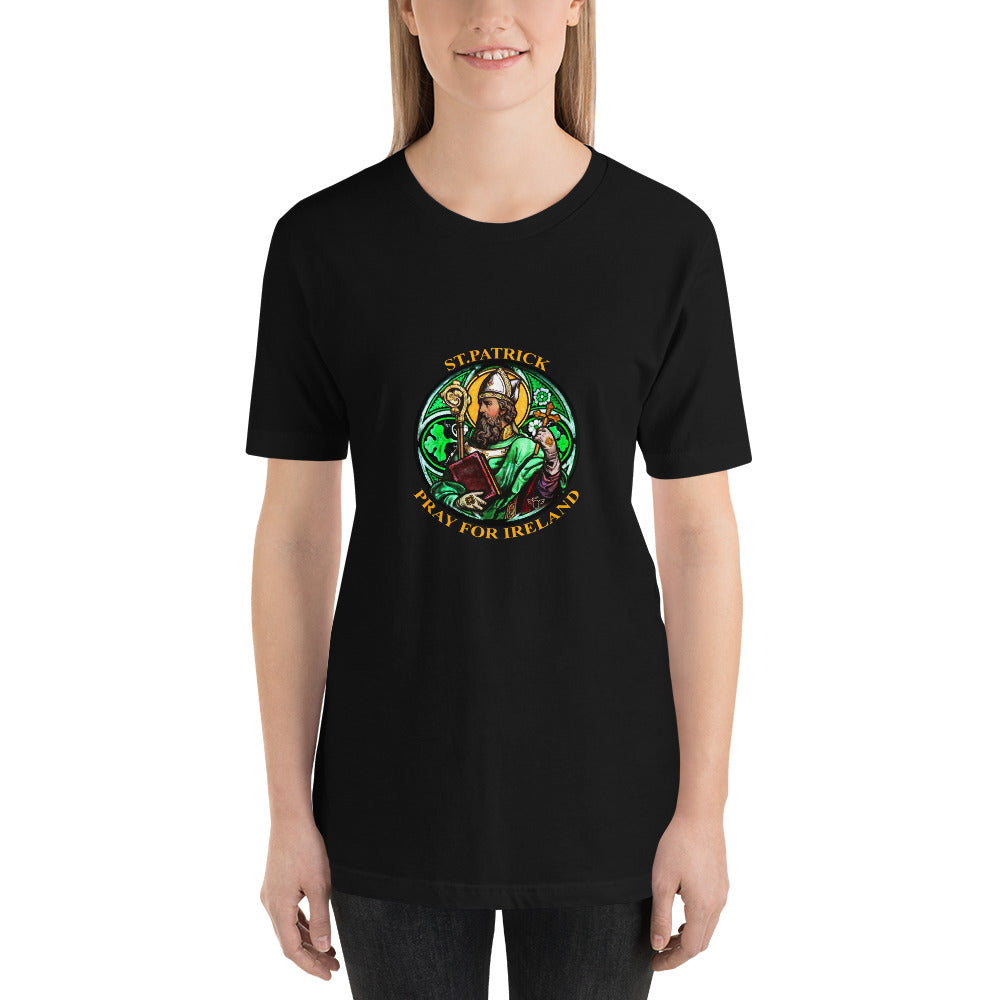 St. Patrick's Pray for Ireland Short-Sleeve Unisex T-Shirt