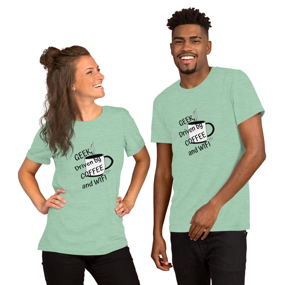 Geeks Coffee Lovers t-shirt, Geeks Short-Sleeve T-Shirt