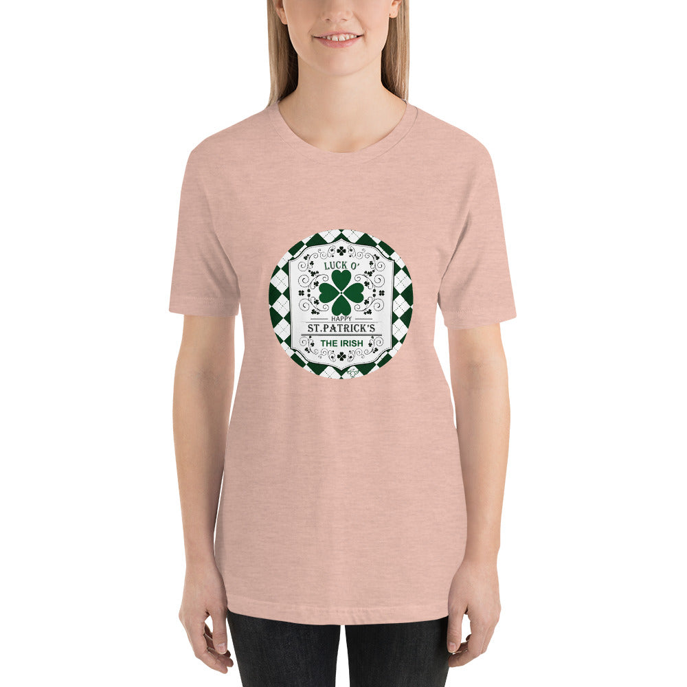 St. Patrick's Luck of the Irish Short-Sleeve Unisex T-Shirt Women - Trending Novelties & Gifts