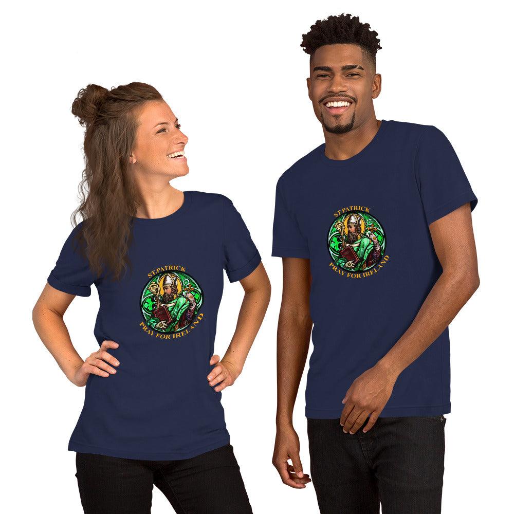 St. Patrick's Pray for Ireland Short-Sleeve Unisex T-Shirt