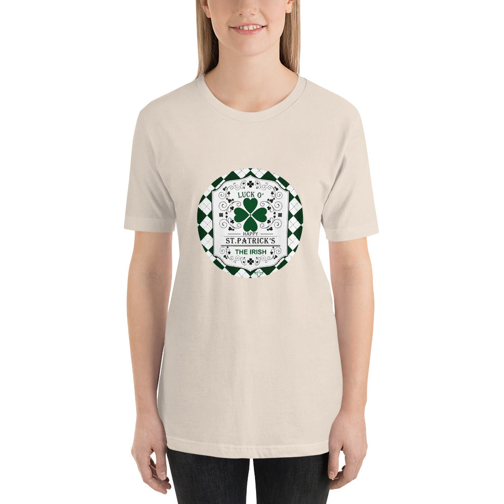 St. Patrick's Luck of the Irish Short-Sleeve Unisex T-Shirt Women - Trending Novelties & Gifts