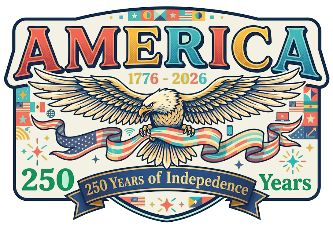 Celebrate America 250 — Patriotic Gifts & Apparel for the USA's 250th Anniversary