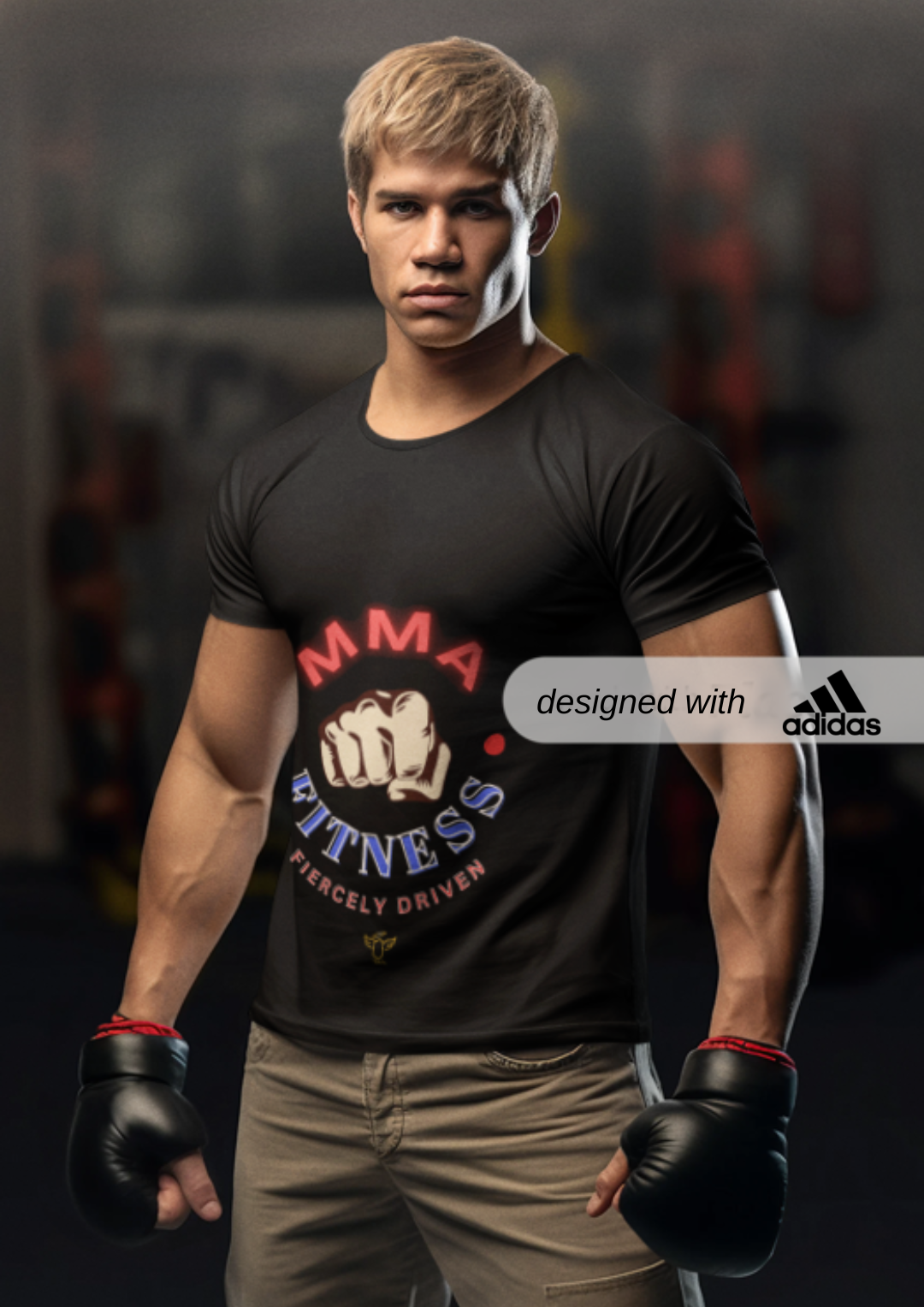 Adidas Sport T-shirt for MMA Fitness Enthusiasts