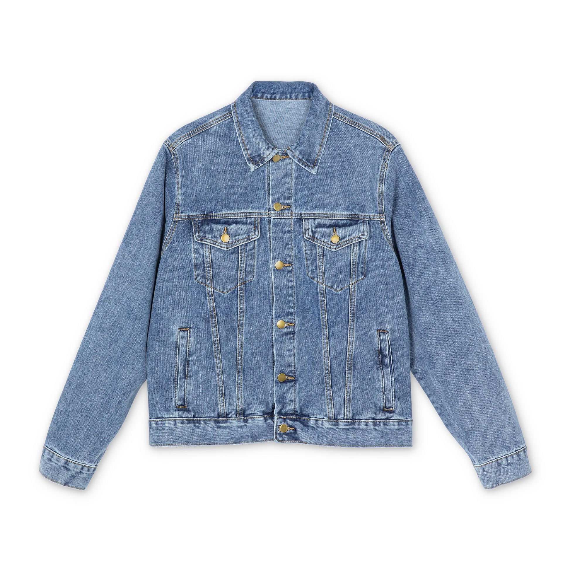 USA 250th ANNIVERSARY Women's Denim Jacket — America's "Land of the Free" Patriotic Graphic Denim Jacket - Trending Novelties & Gifts