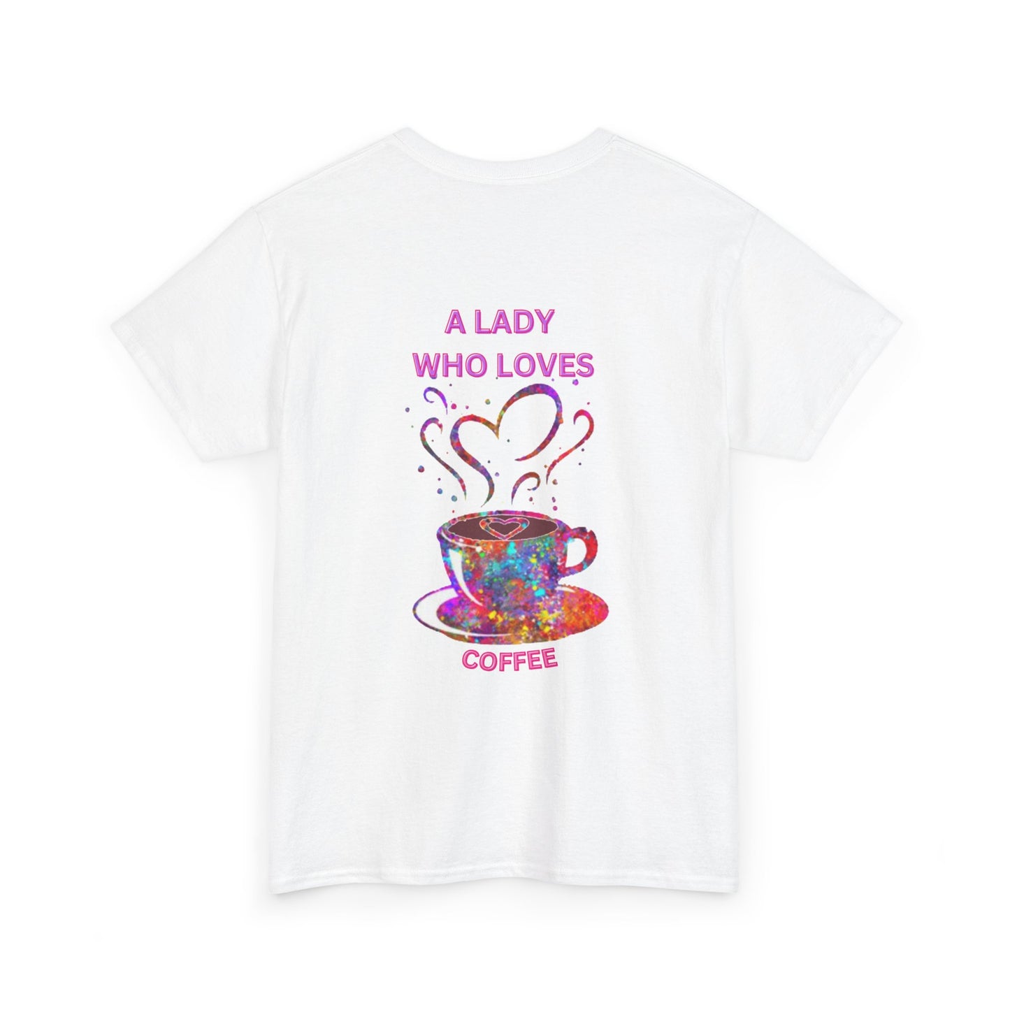 Coffee Lover Cotton Tee - For Women Who Love Coffee