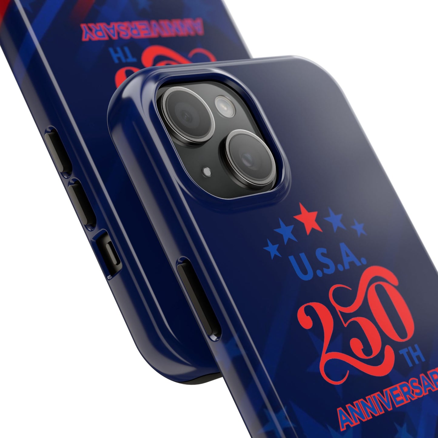USA 250th Anniversary Tough Phone Case – Patriotic "American Flag" Design - Trending Novelties & Gifts
