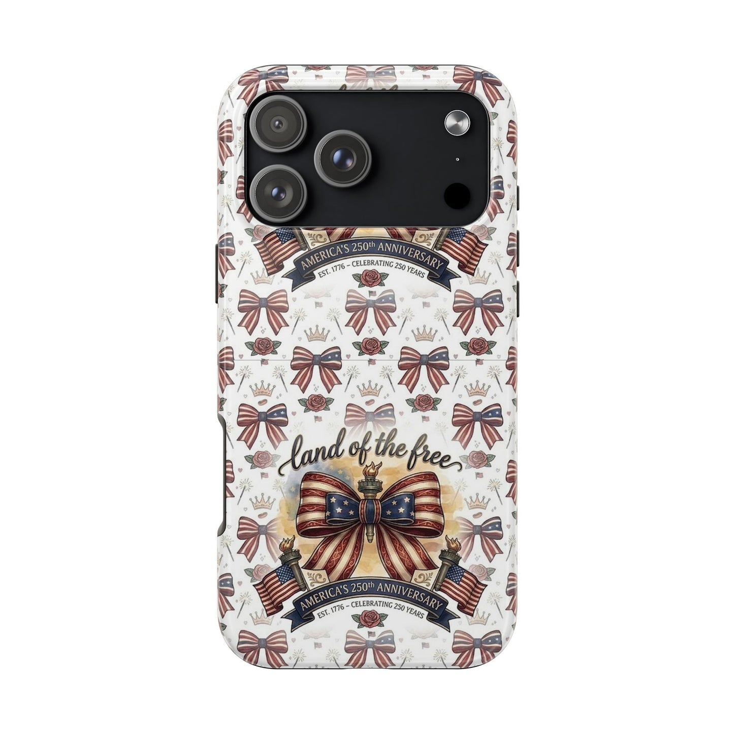 Patriotic 4th July Tough Phone Case — USA 250th ANNIVERSARY Tough Phone Case - Trending Novelties & Gifts