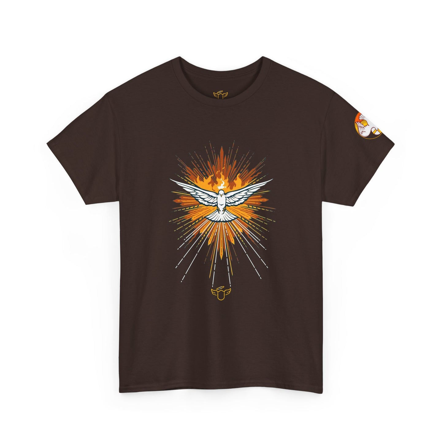 Holy Spirit Dove T-Shirt 2 — Radiant Catholic Faith Graphic Tee (CT)