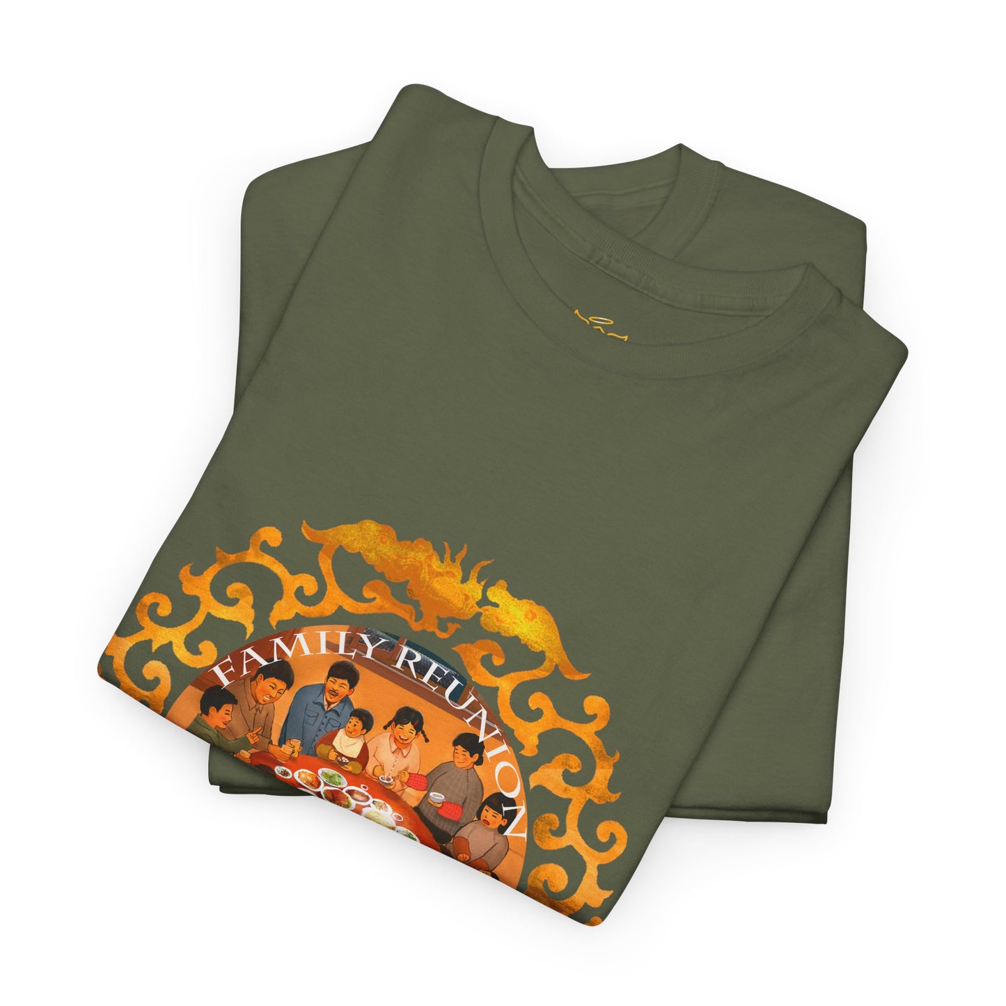 Novelty Tee — Chinese New Year Family Reunion Design