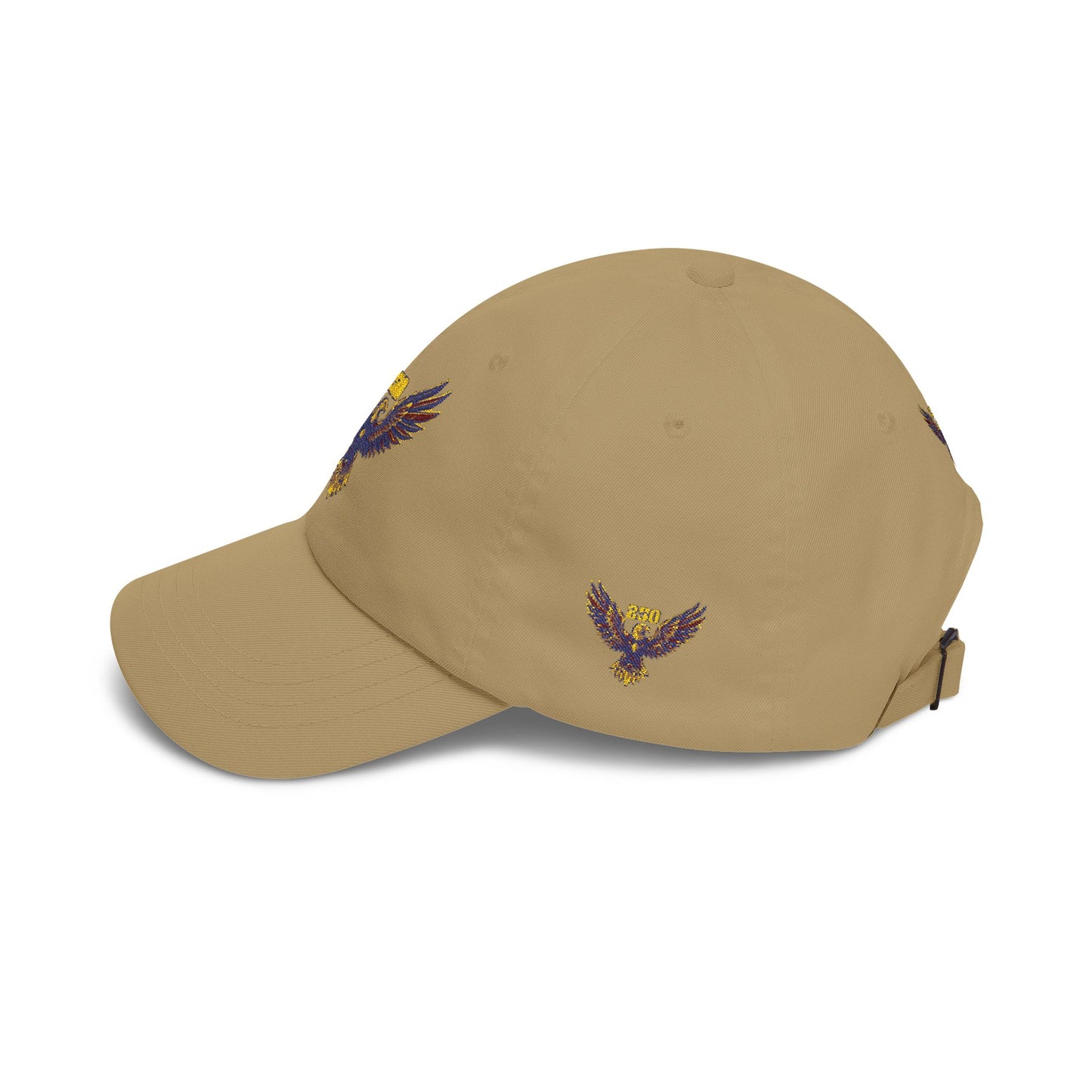 Embroidered Eagle Dad Cap — Vintage Patriot Baseball Cap (USA 250th)