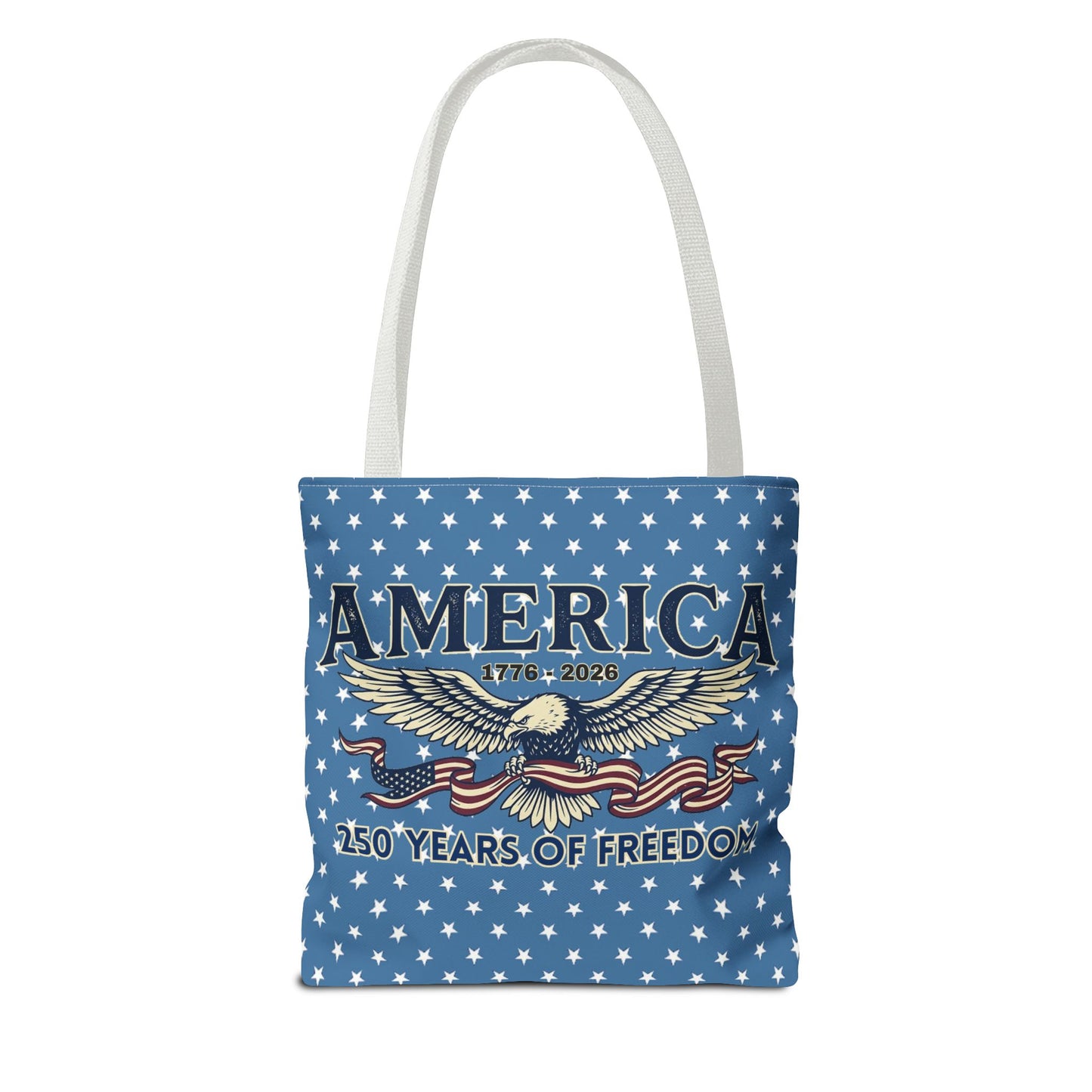 USA 250th ANNIVERSARY Patriotic Tote Bag  | America's 250 Years of Freedom" Eagle Design Tote - Trending Novelties & Gifts
