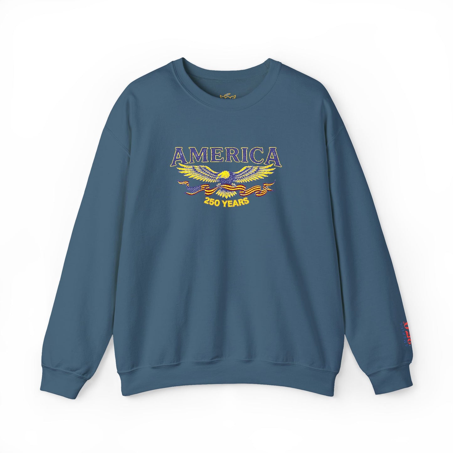 USA 250th American Eagle Crewneck Sweatshirt — USA 250th Vintage Patriotic Pullover - Trending Novelties & Gifts