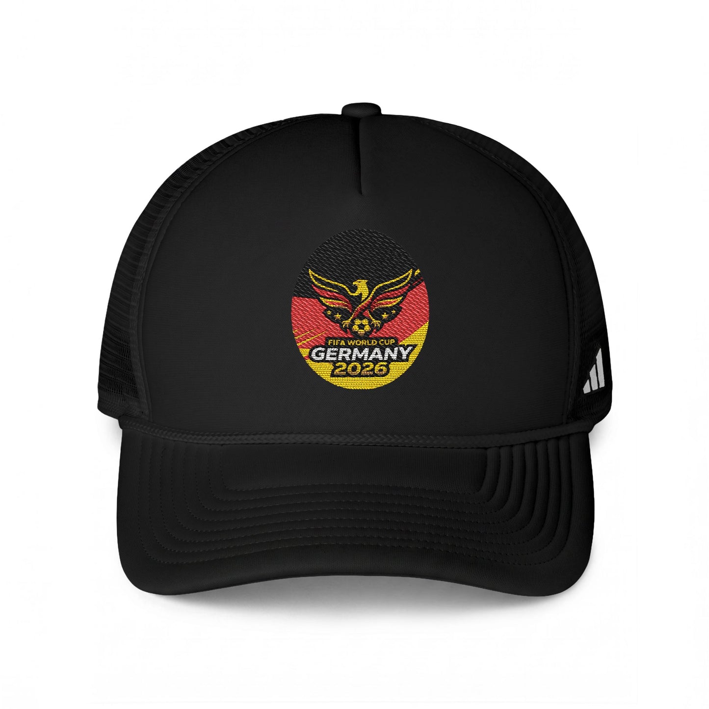 Germany Soccer '26 Trucker Cap — Embroidered Deutschland  Soccer Cap
