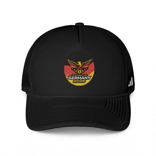 Germany Soccer '26 Trucker Cap — Embroidered Deutschland  Soccer Cap