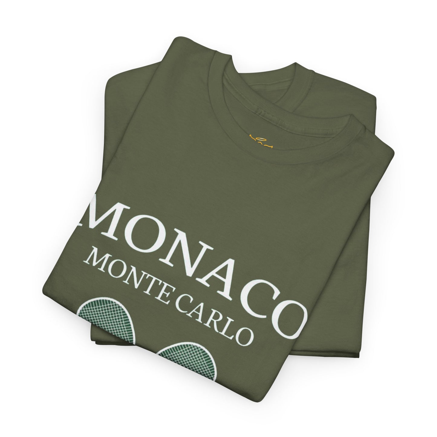 Monaco Monte Carlo Tennis Club T‑Shirt — Vintage Tennis Club Tee