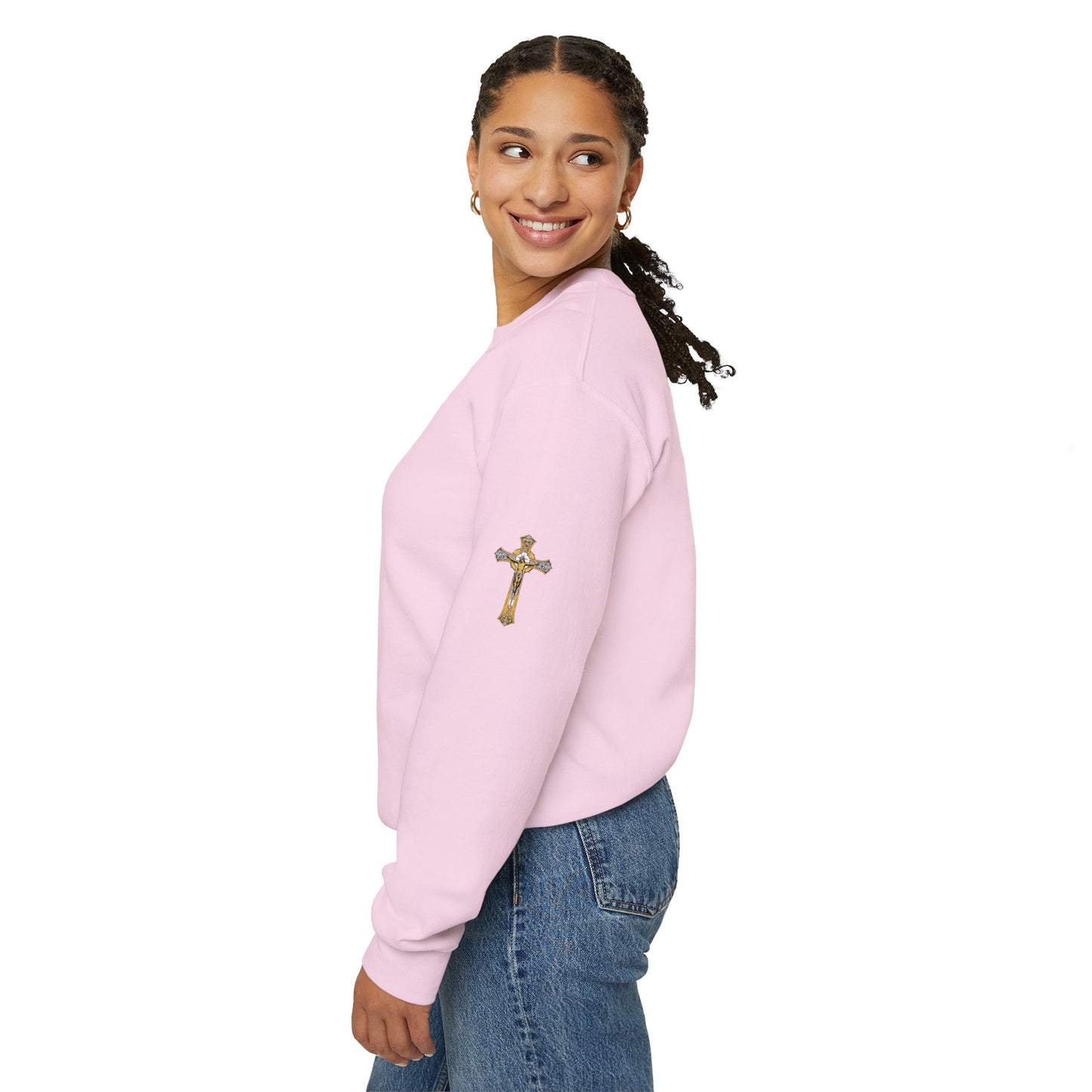 Catholic Crewneck Sweatshirt – "Tradition Since 33 AD" Religious Pullover ((CT)