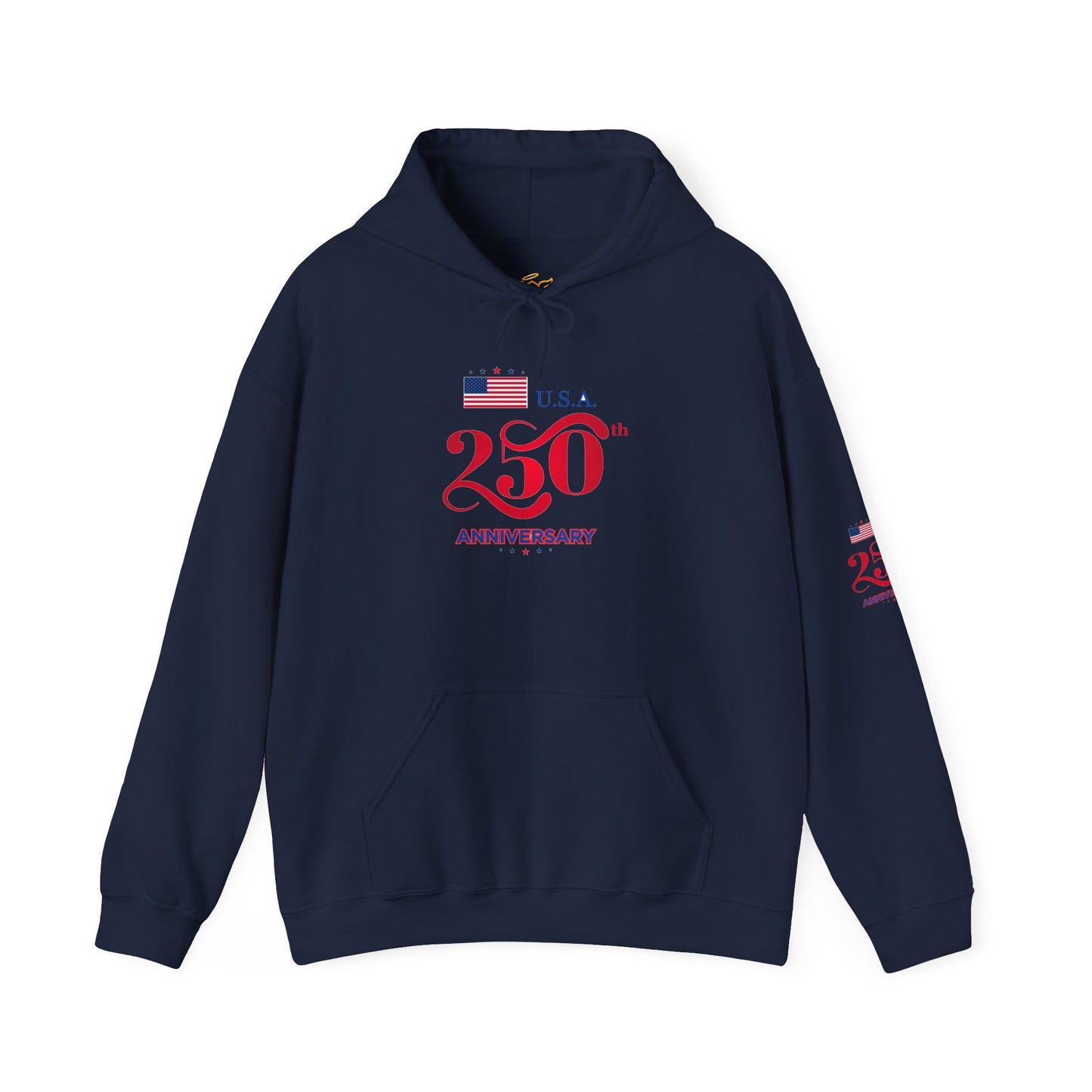 USA 250th ANNIVERSARY Hoodie — America 250 years Anniversary Patriotic Sweatshirt - Trending Novelties & Gifts