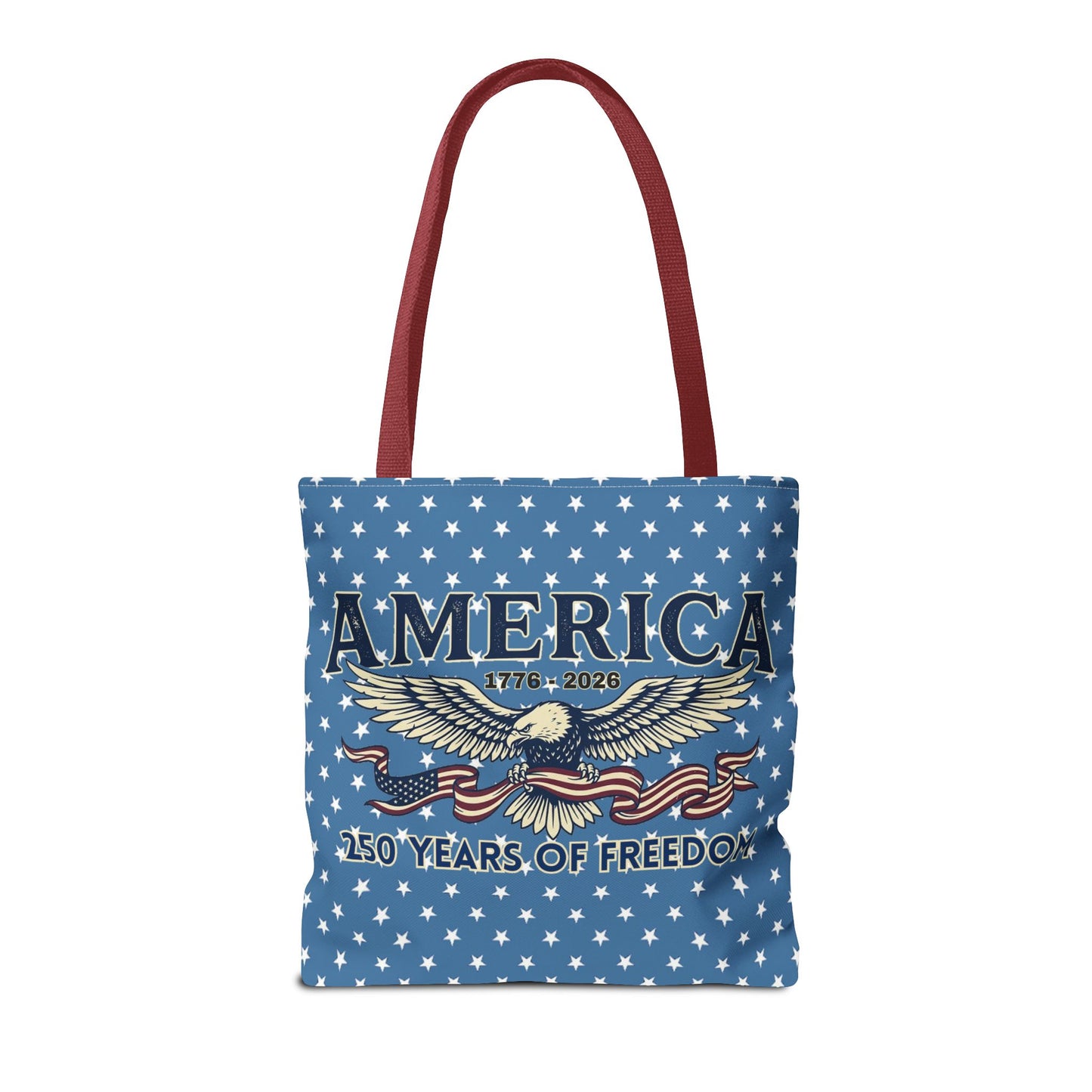 USA 250th ANNIVERSARY Patriotic Tote Bag  | America's 250 Years of Freedom" Eagle Design Tote - Trending Novelties & Gifts