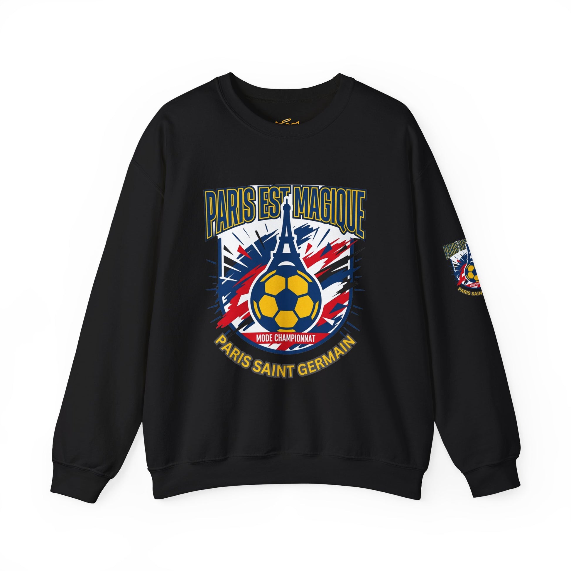 Paris Saint Germain Soccer Crest Sweatshirt | Paris Saint Germain soccer fans Sweatshirt - Trending Novelties & Gifts