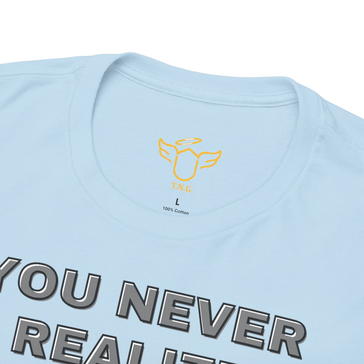 Plank Fitness Quotes Cotton T-shirt. FQT