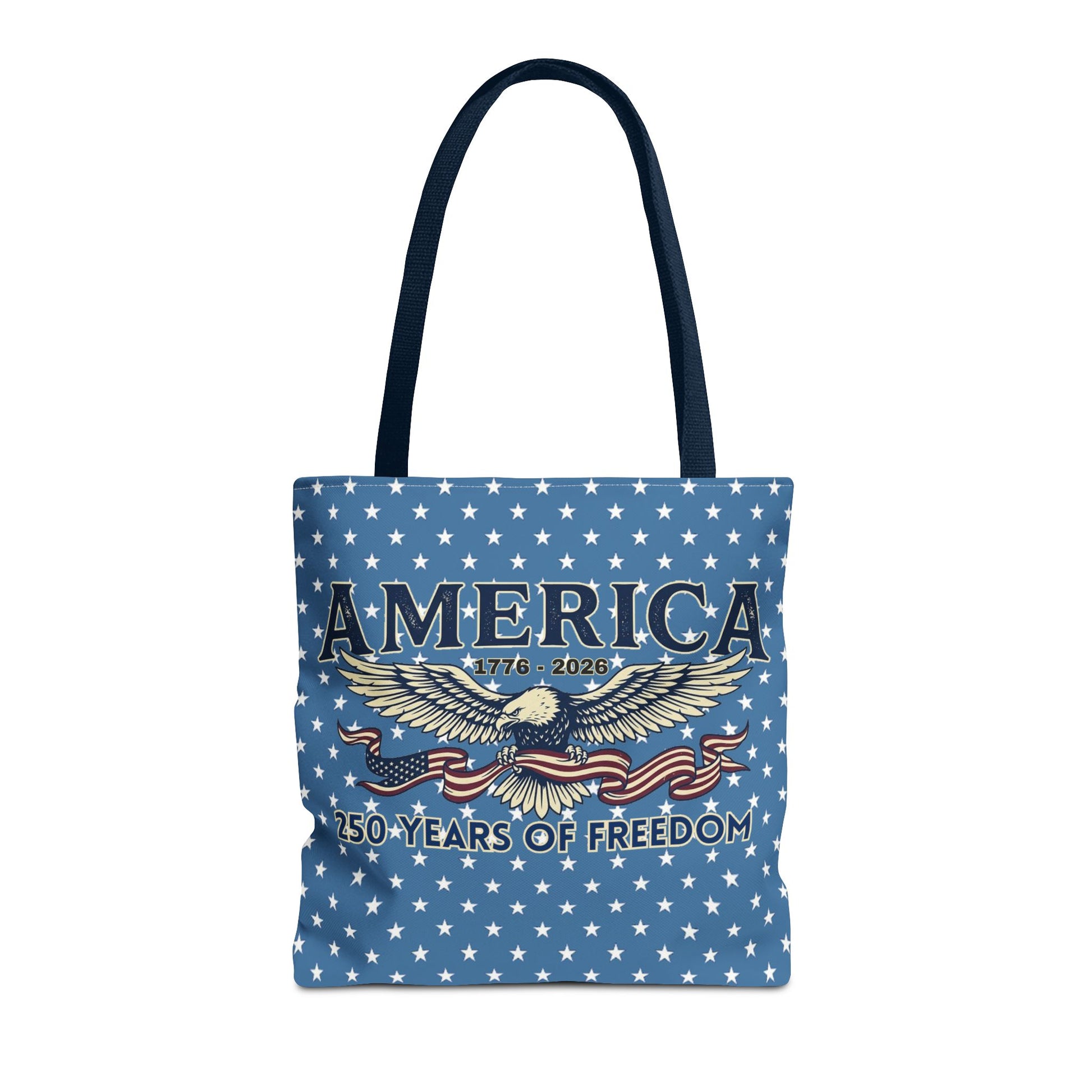 USA 250th ANNIVERSARY Patriotic Tote Bag  | America's 250 Years of Freedom" Eagle Design Tote - Trending Novelties & Gifts