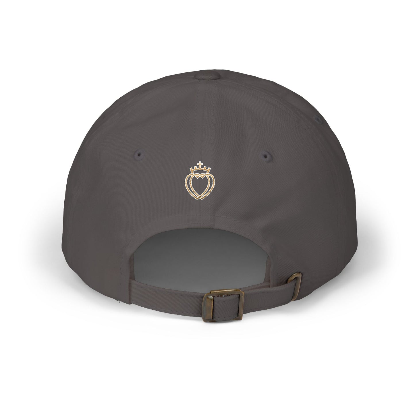 Dad Cap - Embroidered Catholic Two Hearts Cap (EM)