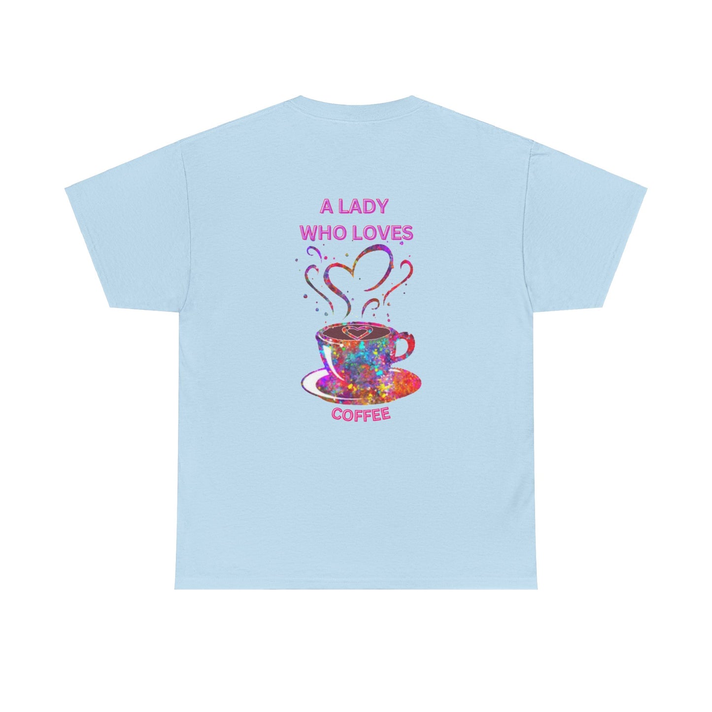 Coffee Lover Cotton Tee - For Women Who Love Coffee