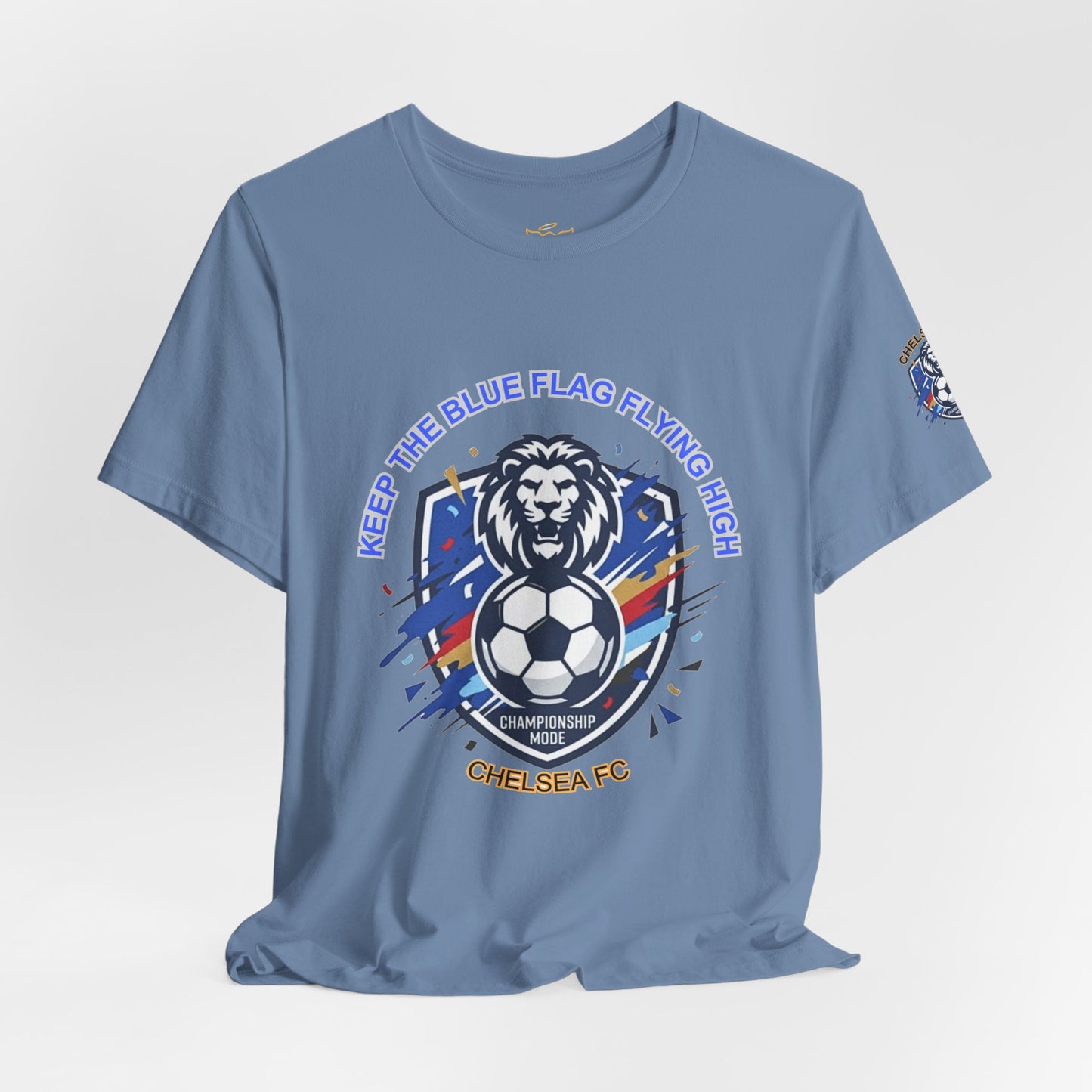 Keep the Blue Flag Flying High Tee | Retro Soccer, Chelsea Pride - Trending Novelties & Gifts