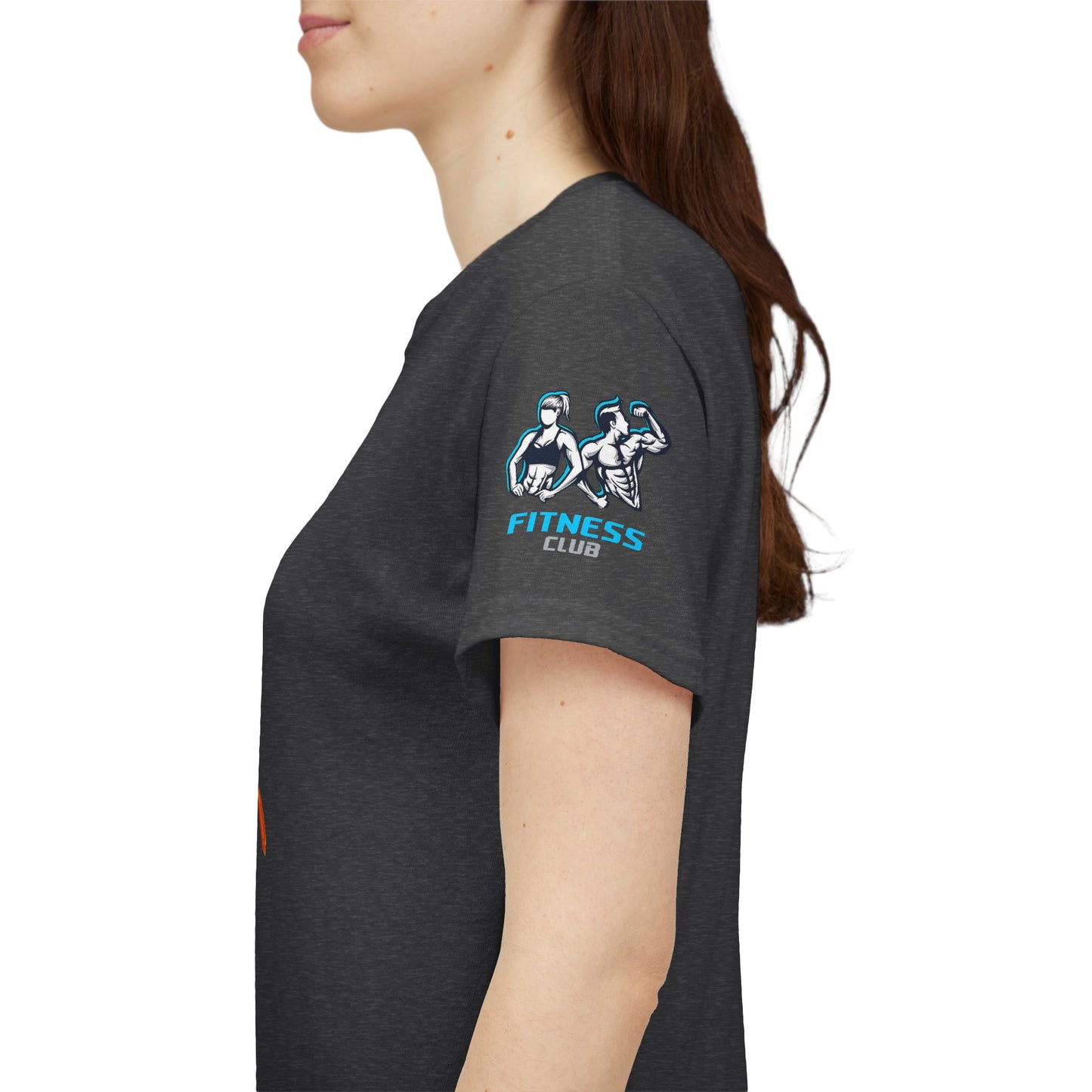 Gym Fitness Quotes T-shirt - 'I am happiest at the Gym'. FQT