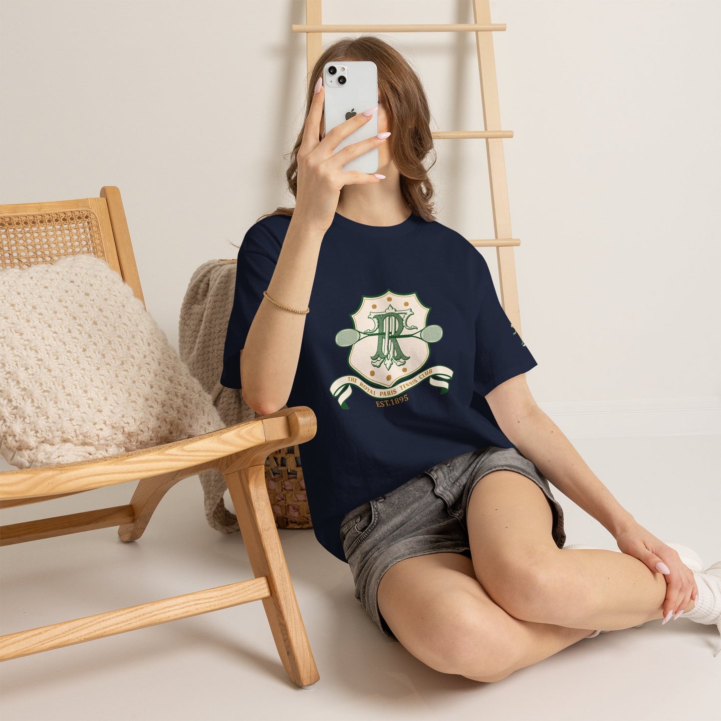 The Royal Paris Tennis Club Tee — Vintage Graphic Tennis T-Shirt