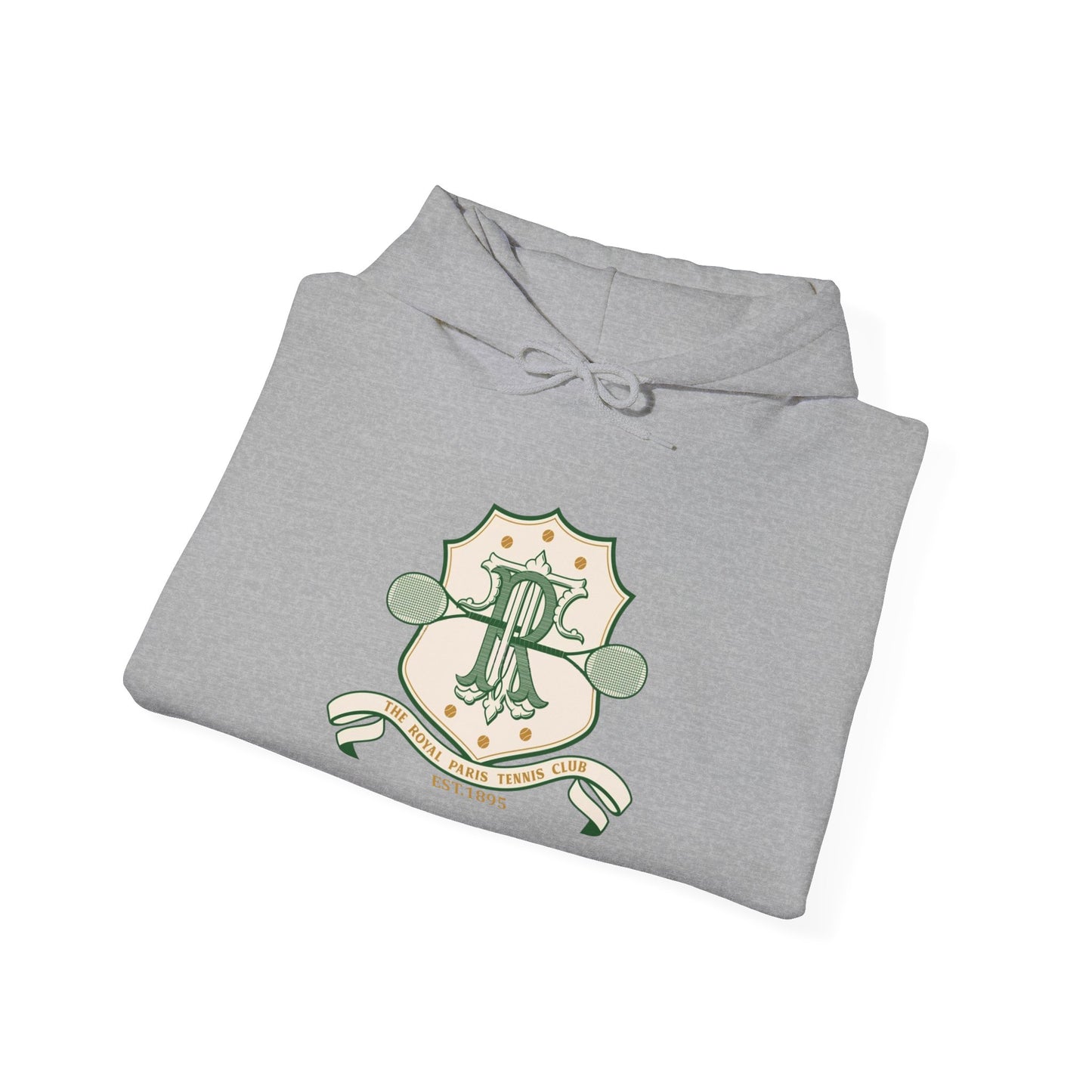 The Royal Paris Tennis Club Hoodie – Vintage Tennis  Crest Pullover