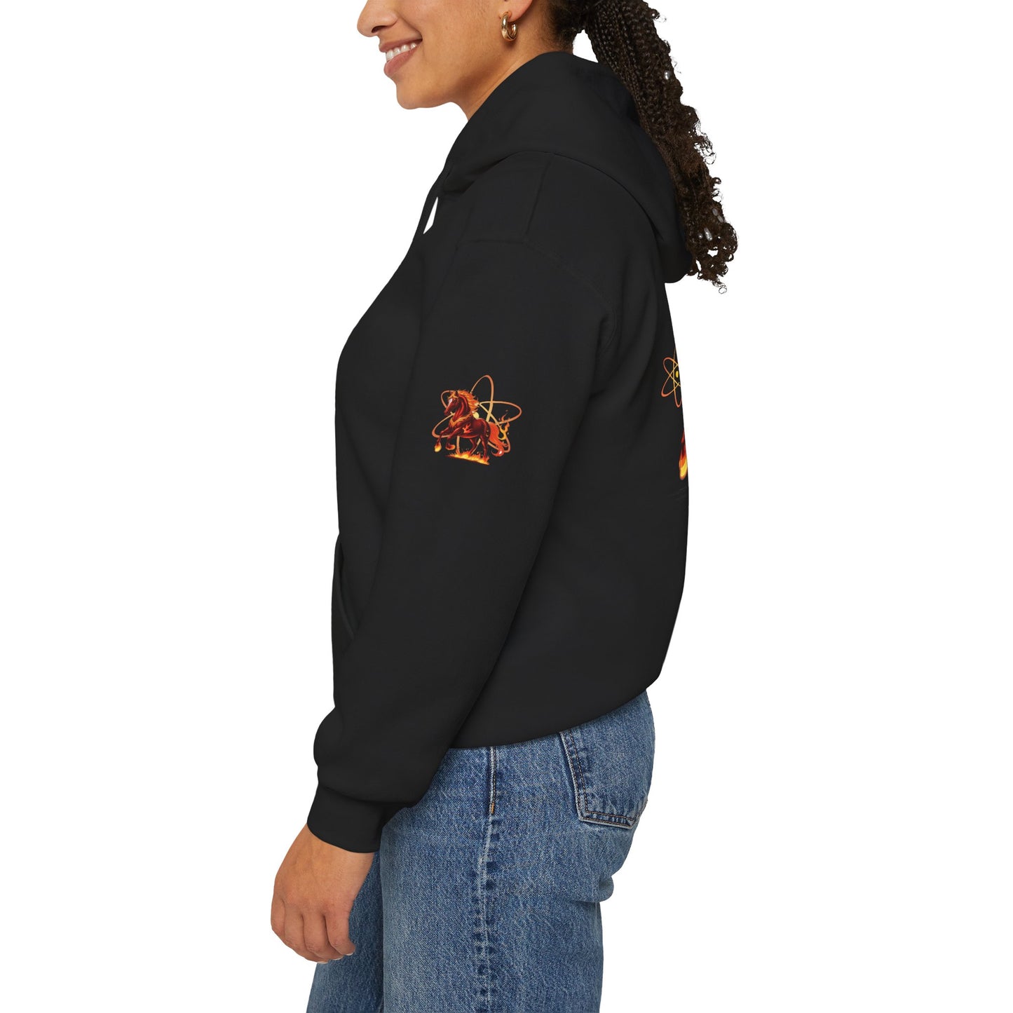 Horse of Fire Hoodie – Chinese New Year Lucky Horse Novelty Tee