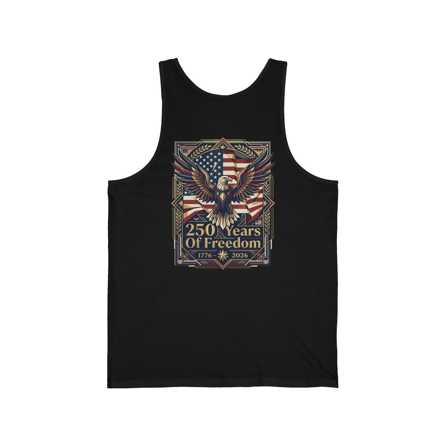 America 250 Years of Freedom Eagle Women's Tank Top — USA 250th ANNIVERSARY Tank Top