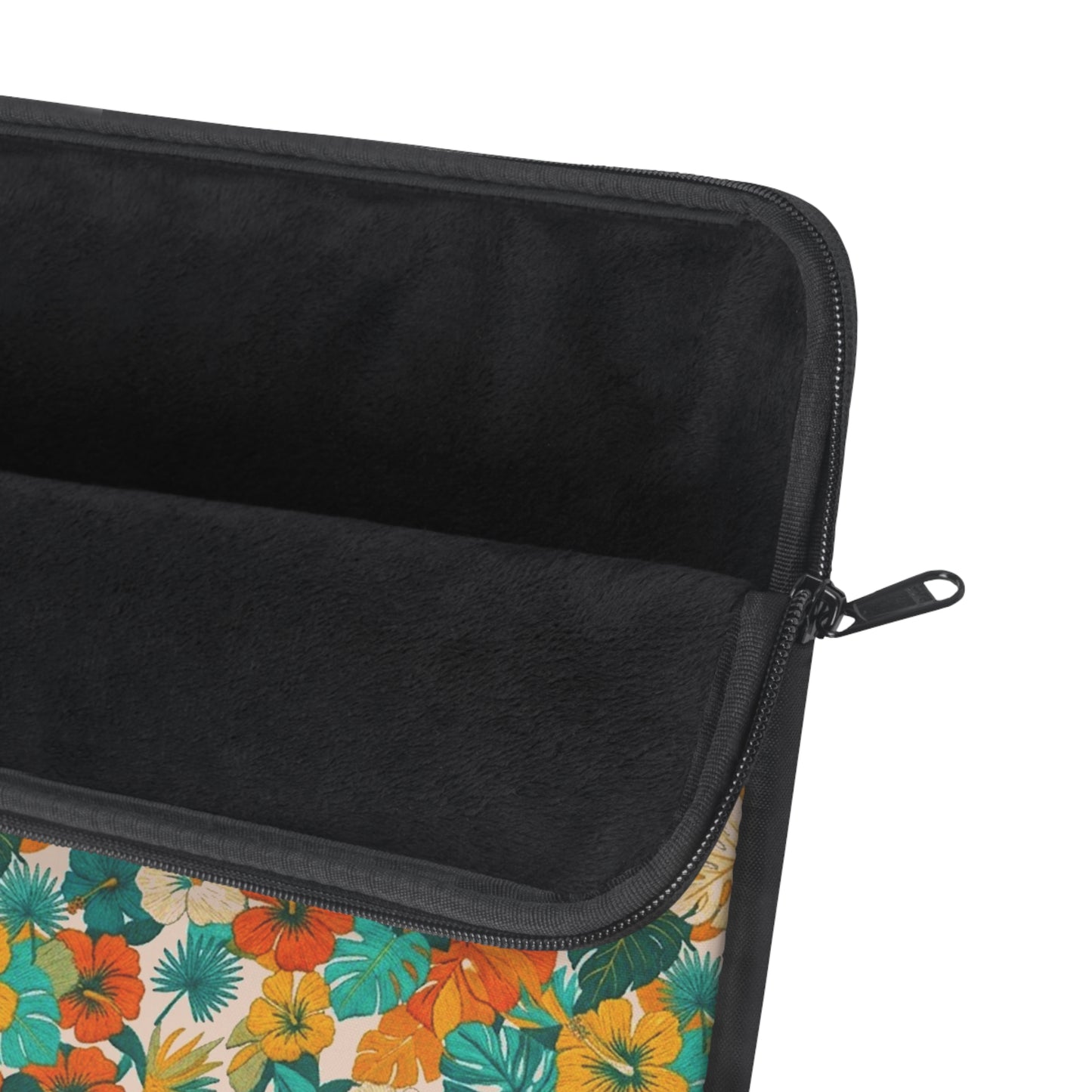 Good Vibes Floral Laptop Sleeve — Retro Tropical Protective Case. Summer. - Trending Novelties & Gifts