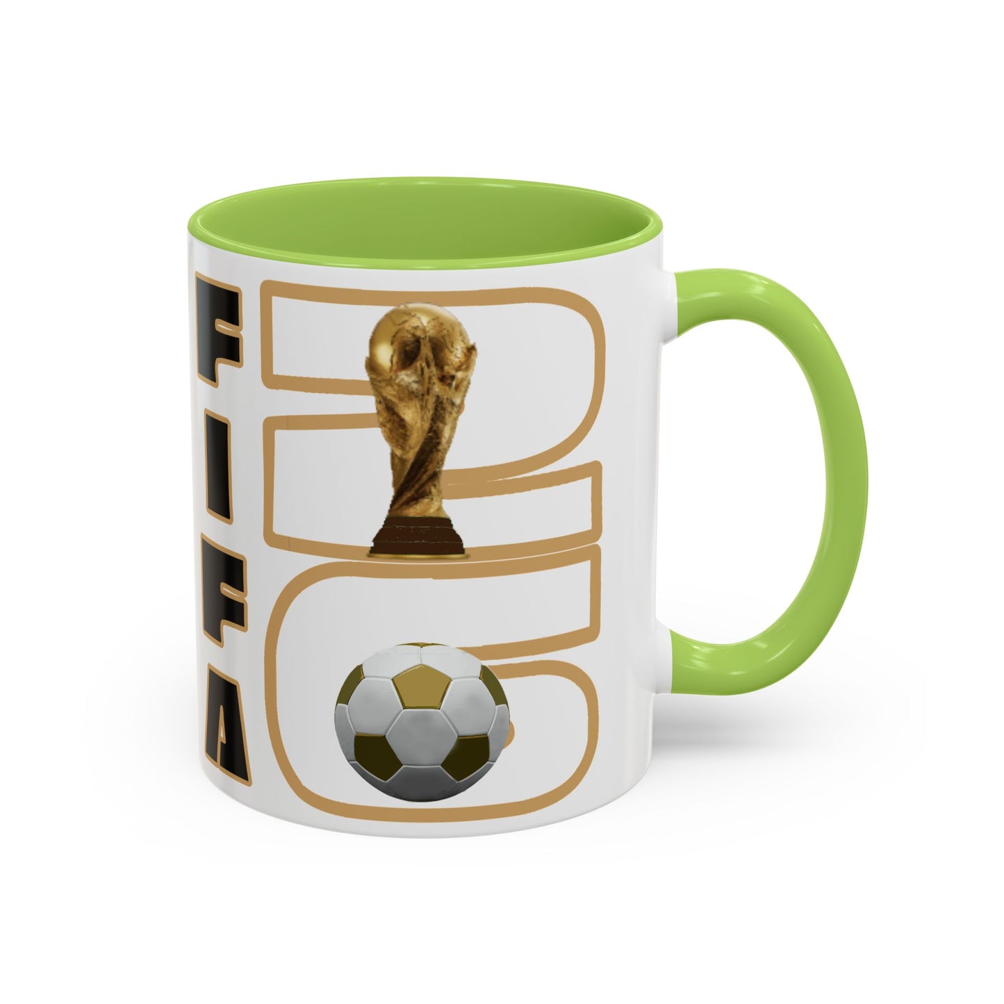 FIFA World Cup '26 Coffee Mug — Soccer Trophy & Ball Graphic 11/15oz - Trending Novelties & Gifts