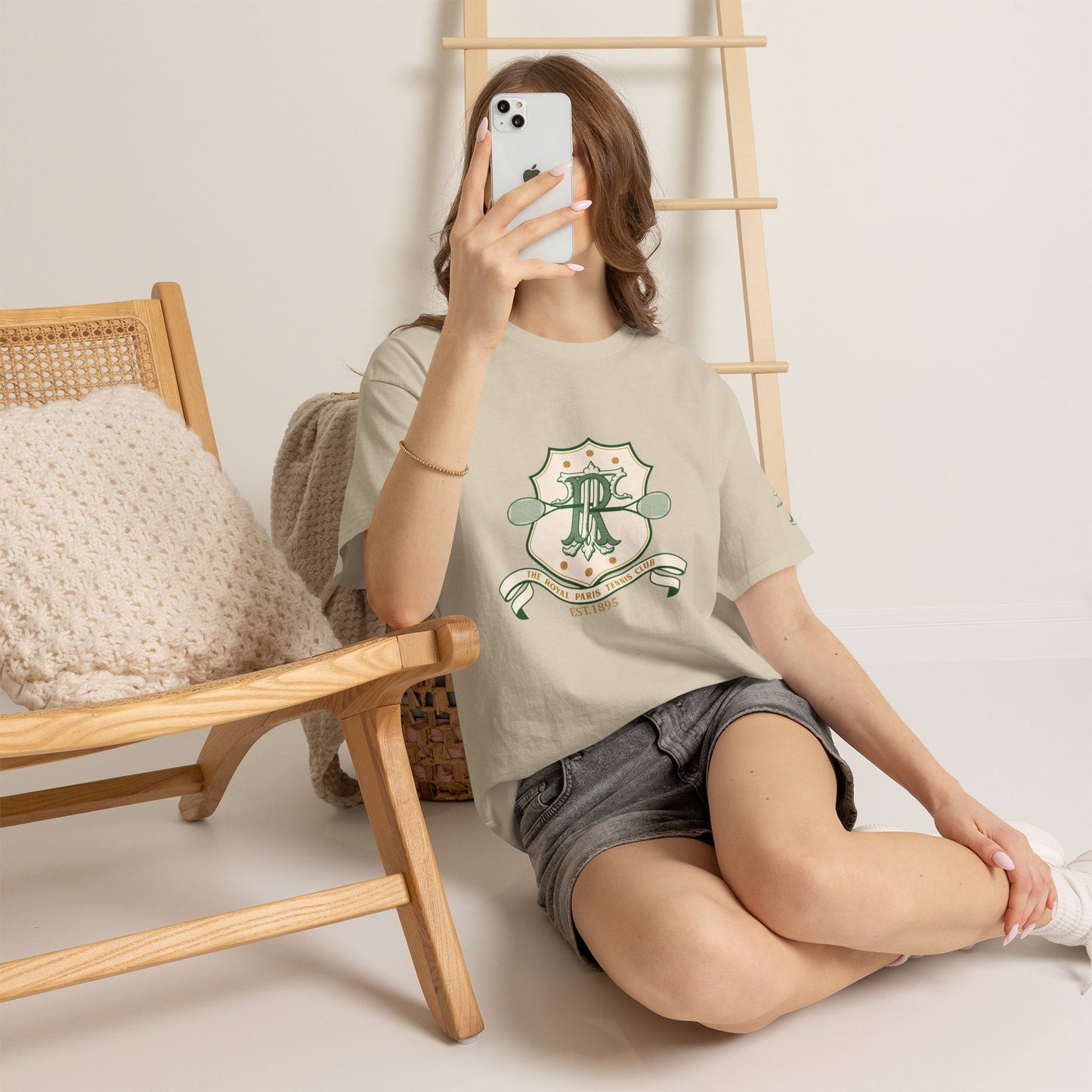 The Royal Paris Tennis Club Tee — Vintage Graphic Tennis T-Shirt
