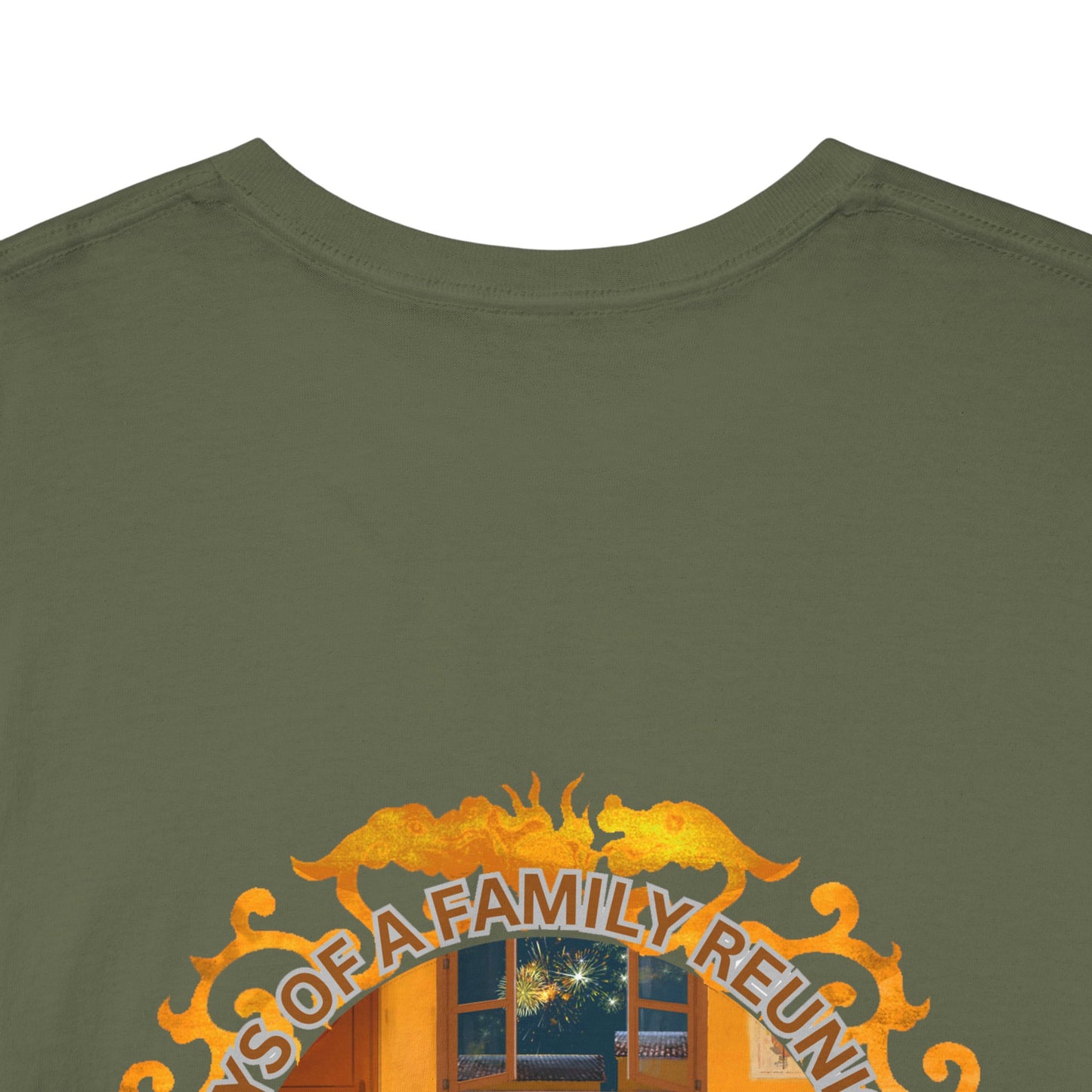 Novelty Tee — Chinese New Year Family Reunion Design