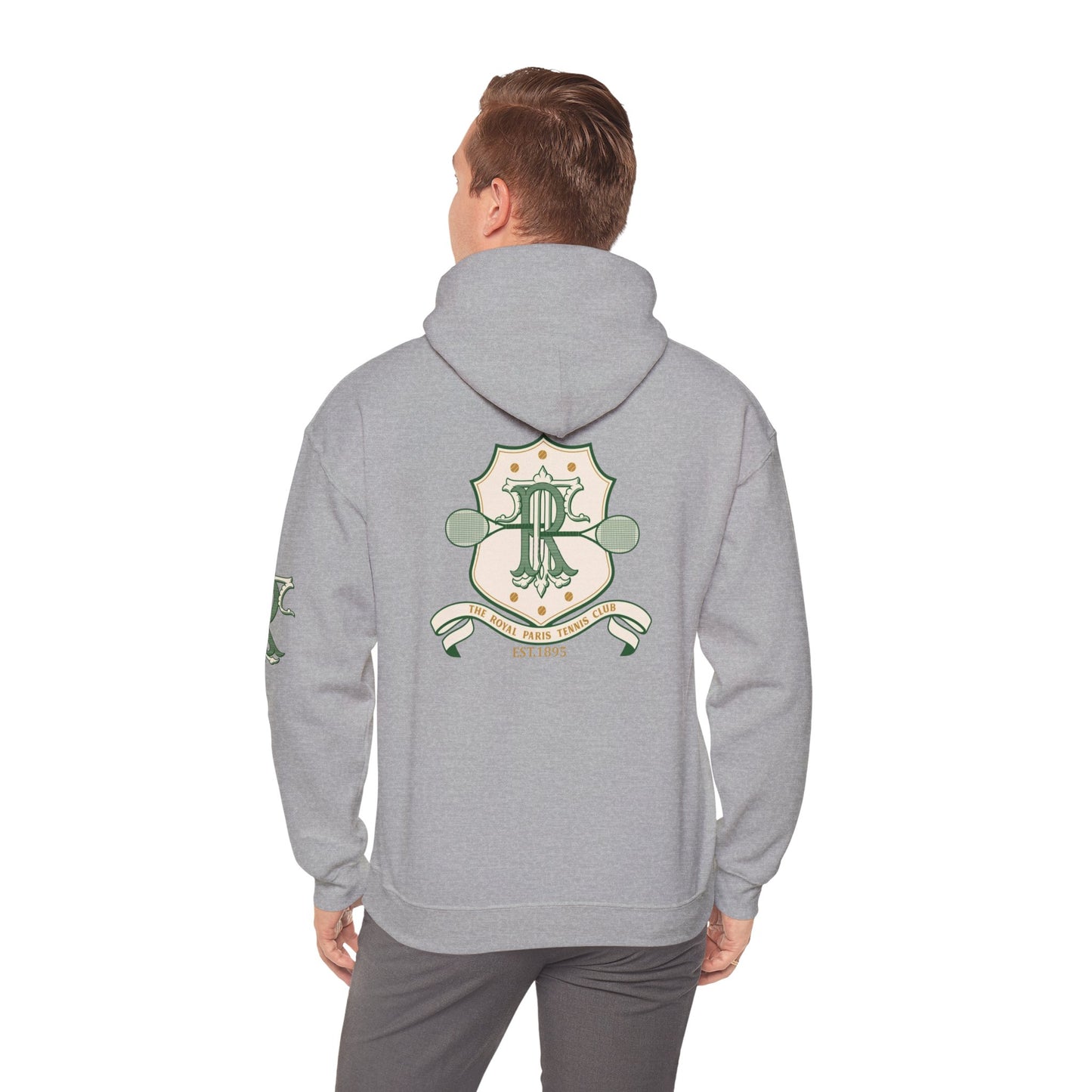 The Royal Paris Tennis Club Hoodie – Vintage Tennis  Crest Pullover