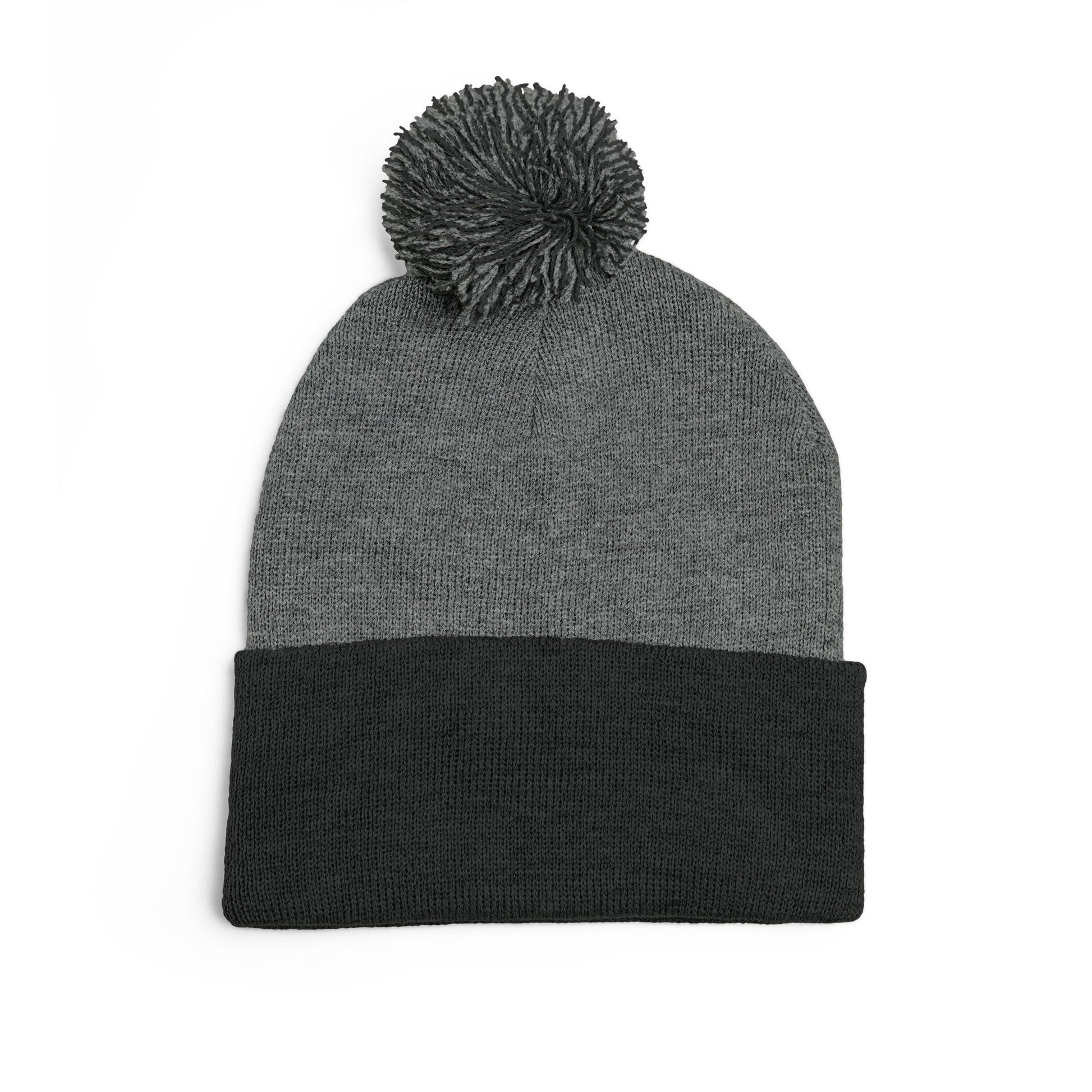 Summer Pom-Pom Beanie — "Good Vibes" Embroidered Sunflower Knit Hat - Trending Novelties & Gifts