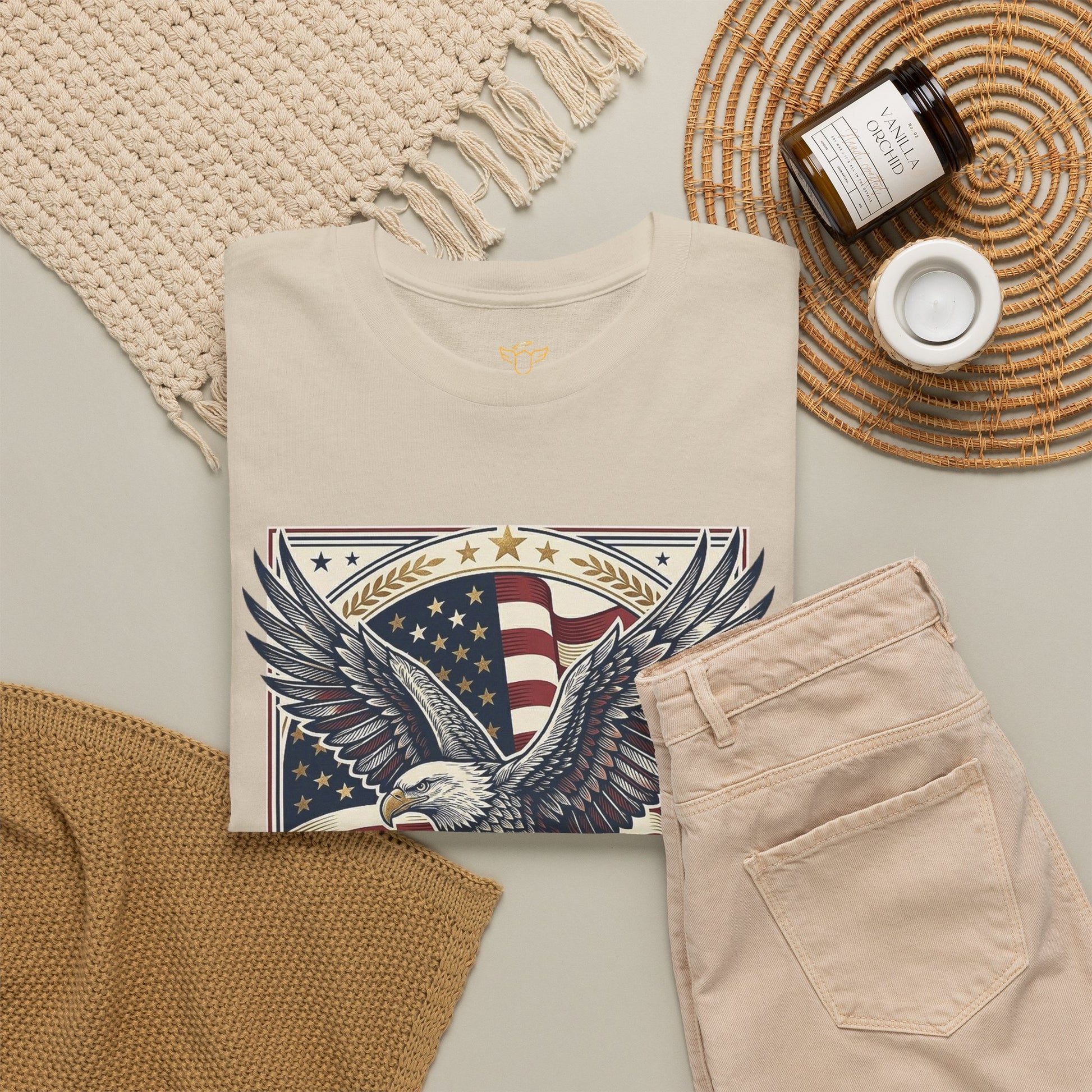 USA 250th ANNIVERSARY Eagle T-Shirt —  AMERICA'S 250 Years ANNIVERSARY of Freedom Tee - Trending Novelties & Gifts