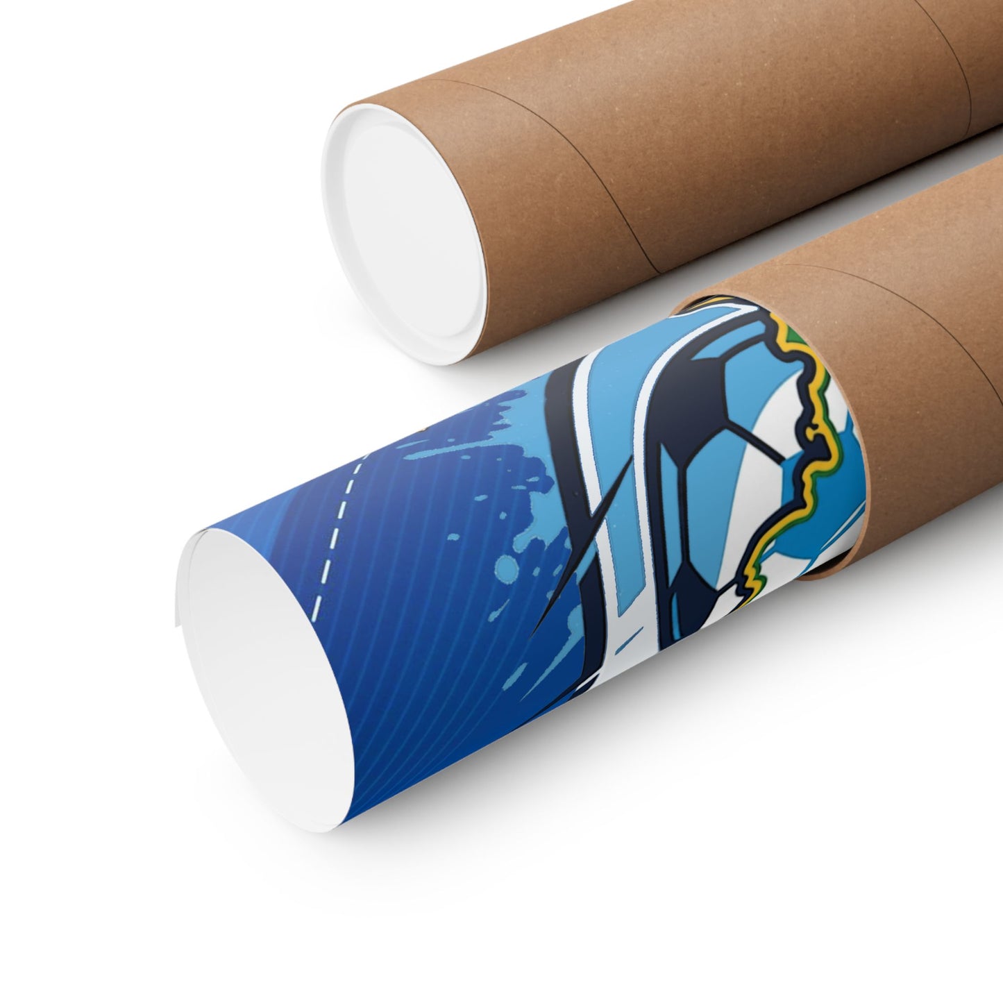 Argentina Soccer Poster — "Vamos, Vamos Argentina" Matte Vertical Wall Art - Trending Novelties & Gifts