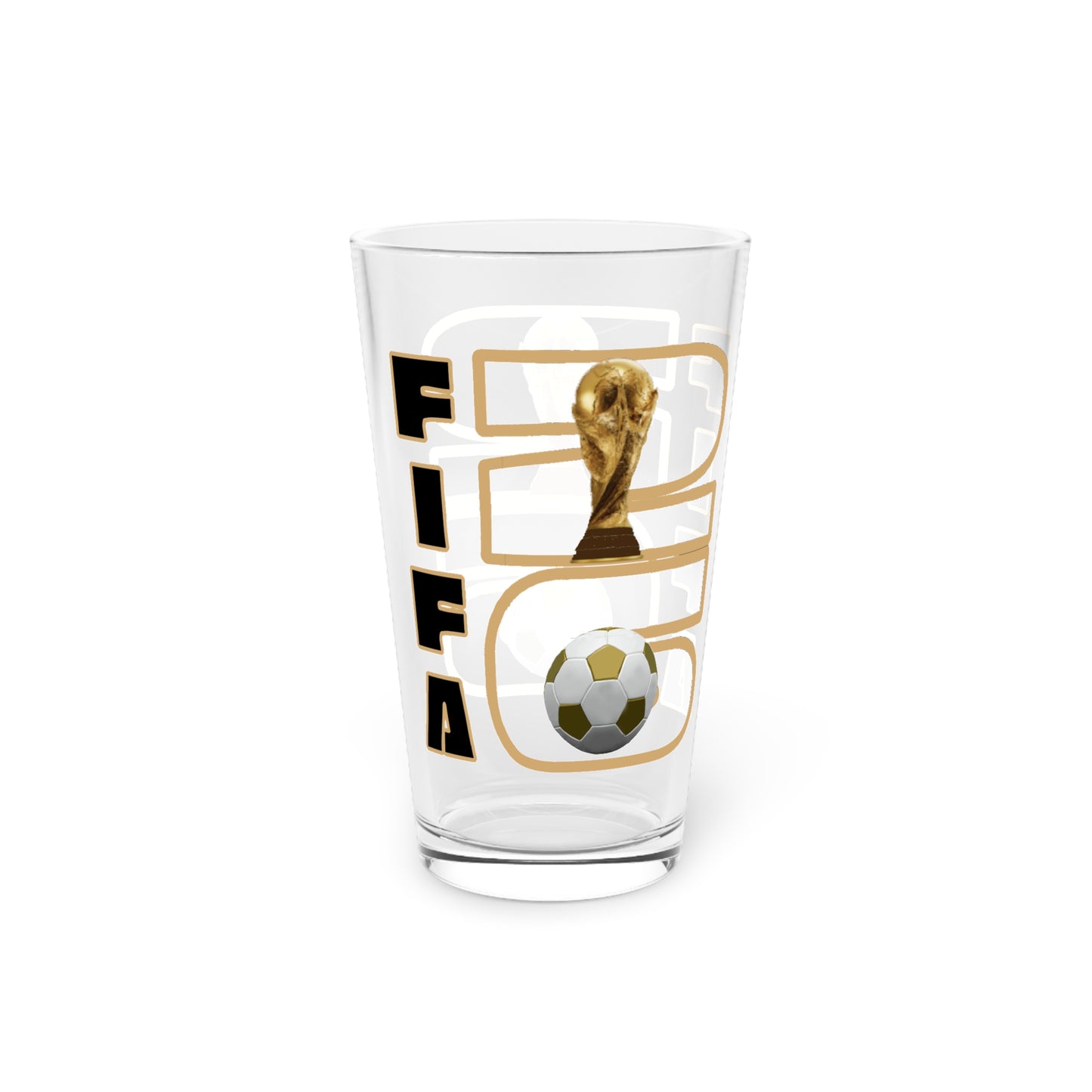 Pint Glass — World Cup Soccer 2026 Beer Glass